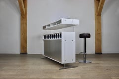 Architektonische Trockenbar von Poul Nørreklit für Georg Petersens Møbelfabrik, 1970er Jahre