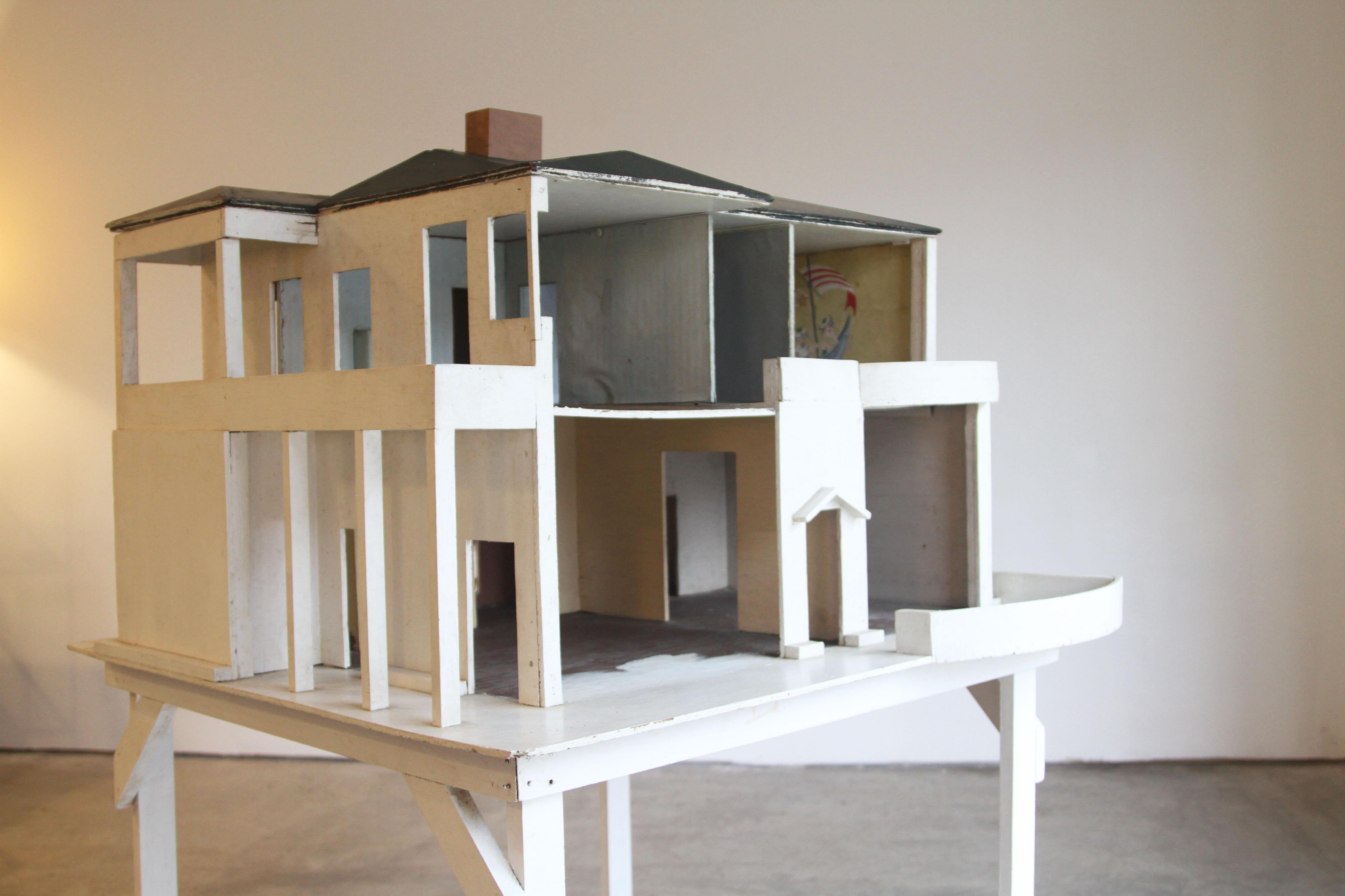 20th Century Architectural Eames House Model / Dollhouse