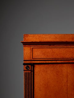 Architectural Early 19th Century German Biedermeier Cabinet