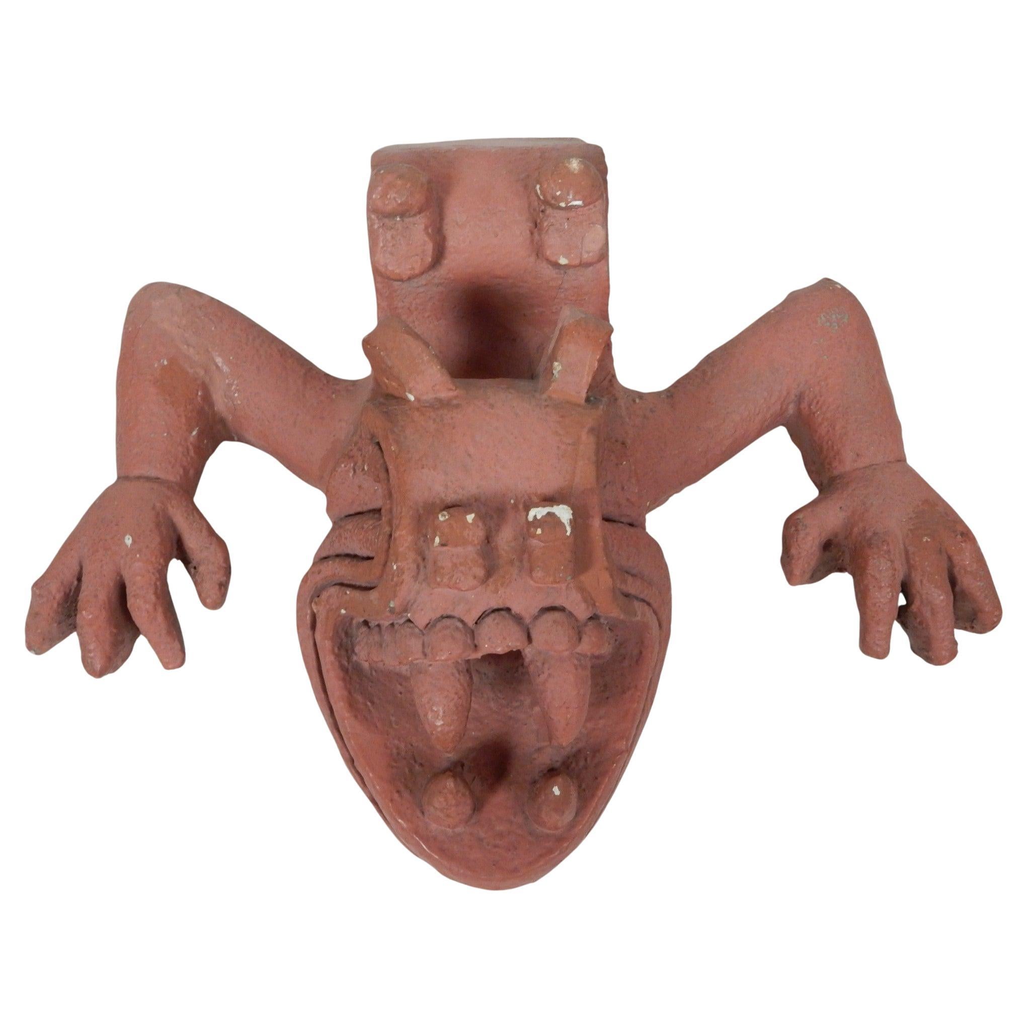 Art Deco Architectural Element Mayan Demon from the Aztec Room by Waylande Gregory For Sale