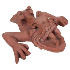 Antique Architectural Element Mayan Demon from the Aztec Room by Waylande Gregory