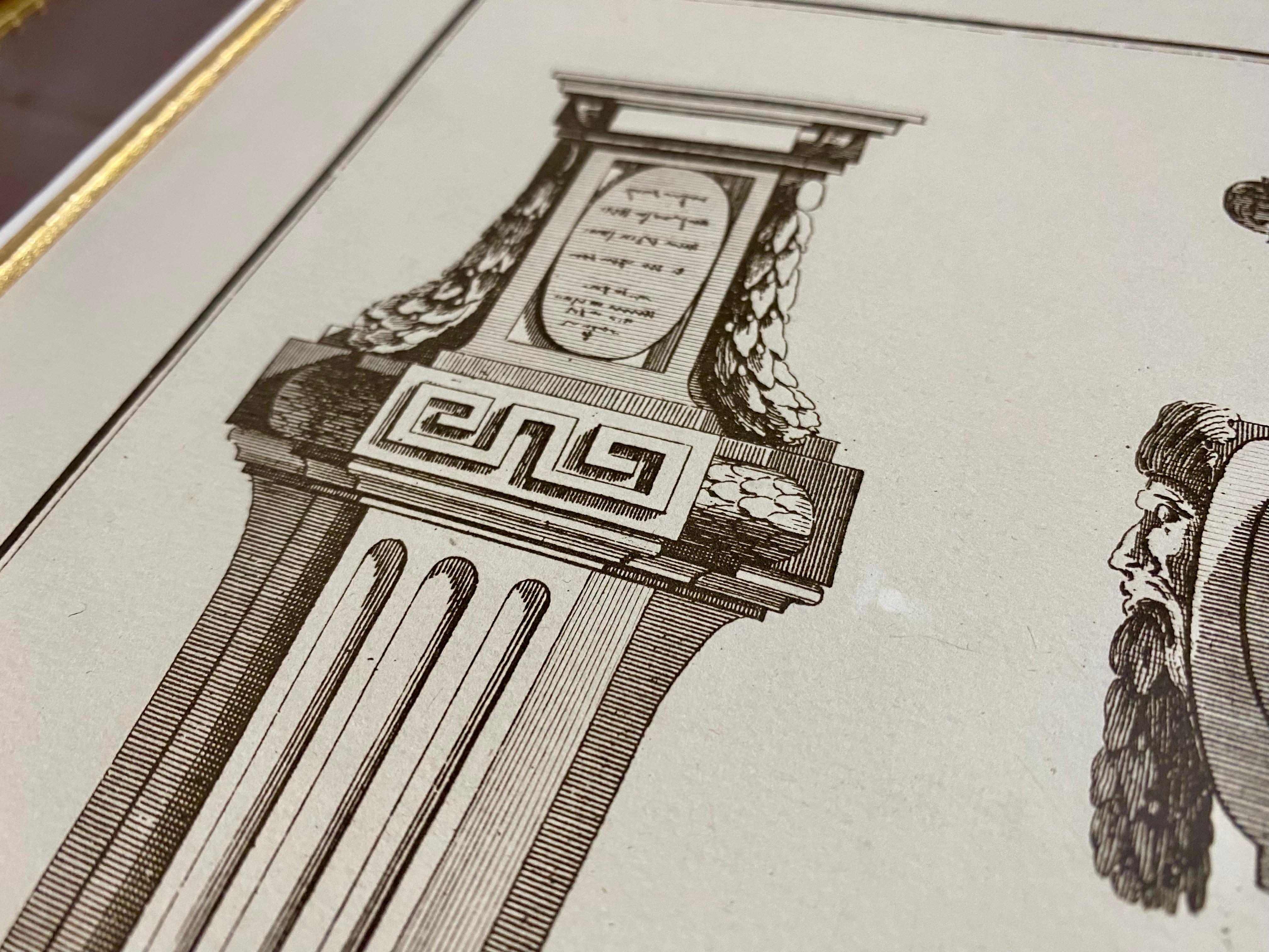 Architectural Etching, Gaines 'Columns' For Sale 11