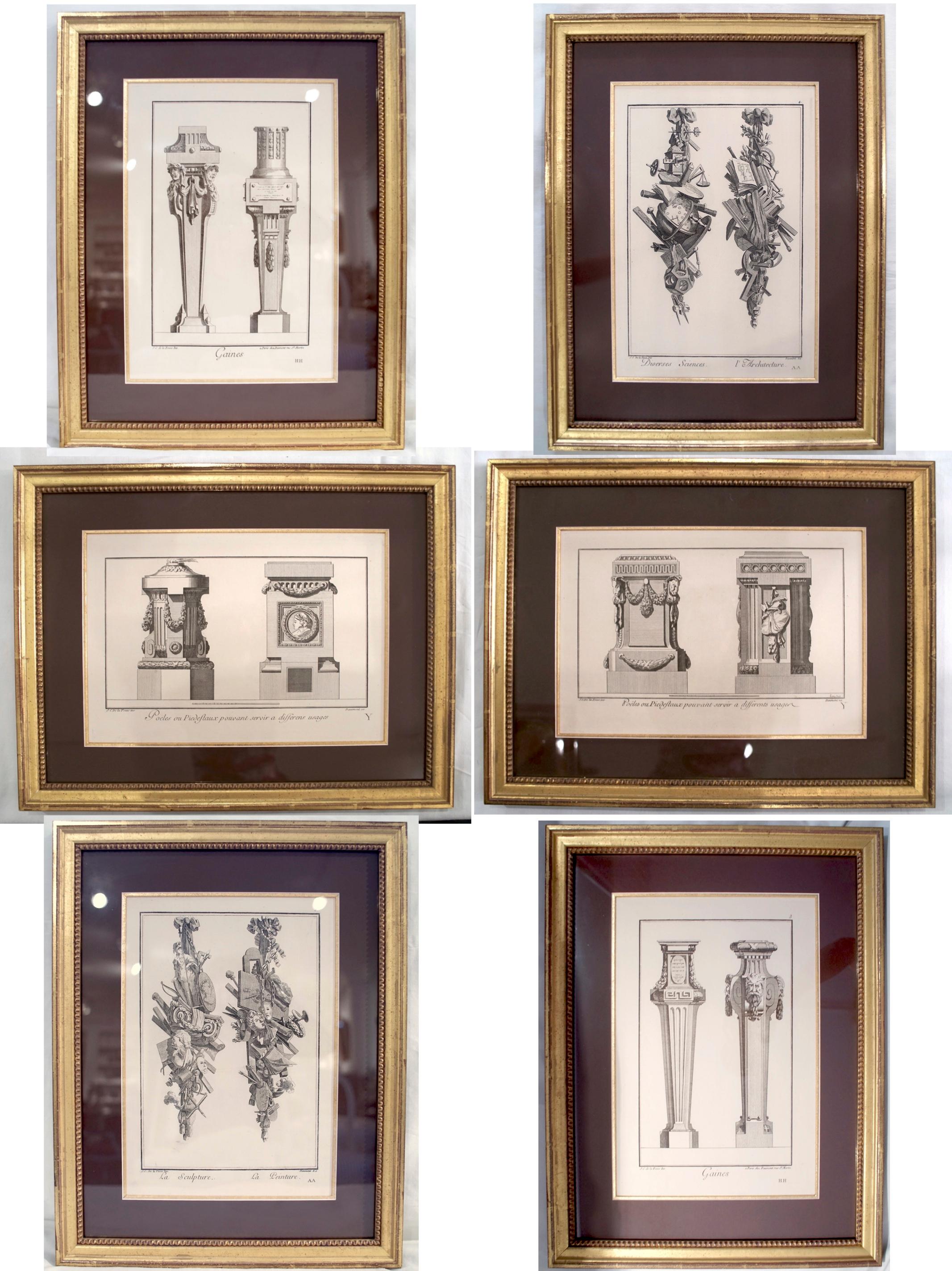 Architectural Etching, Gaines 'Columns' For Sale 11