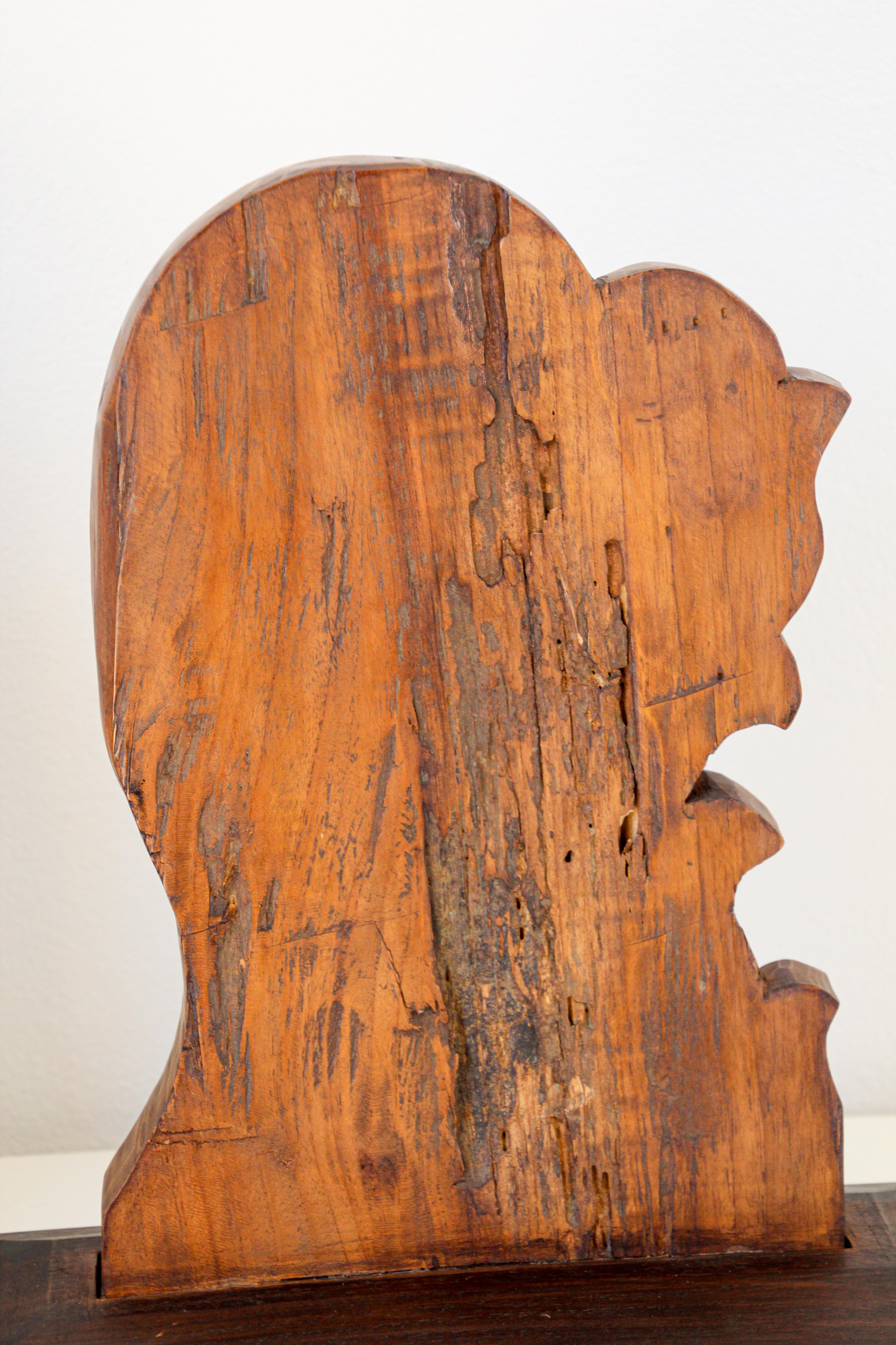 Paire de fragments de bois sculpté européens architecturaux à poser ou suspendre, en vente 2