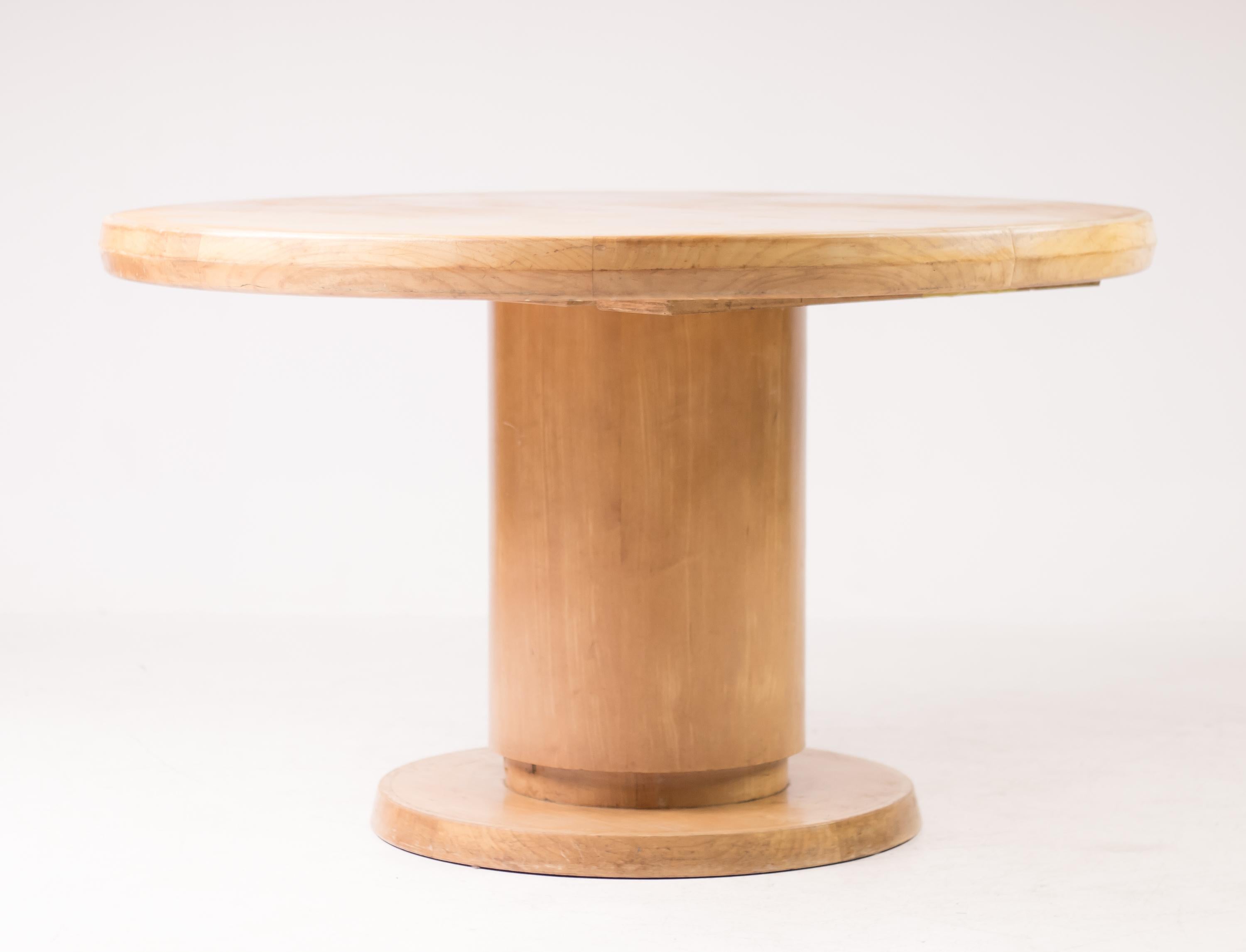 Architectural Extendable Circular Dining Table 5