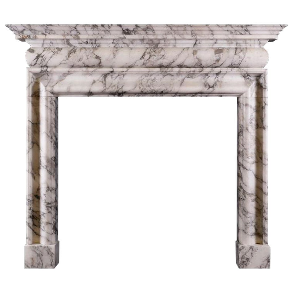 Caminetto architettonico in stile georgiano