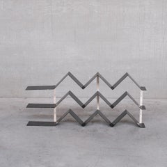 Architectural French Mid-Century Library Shelving