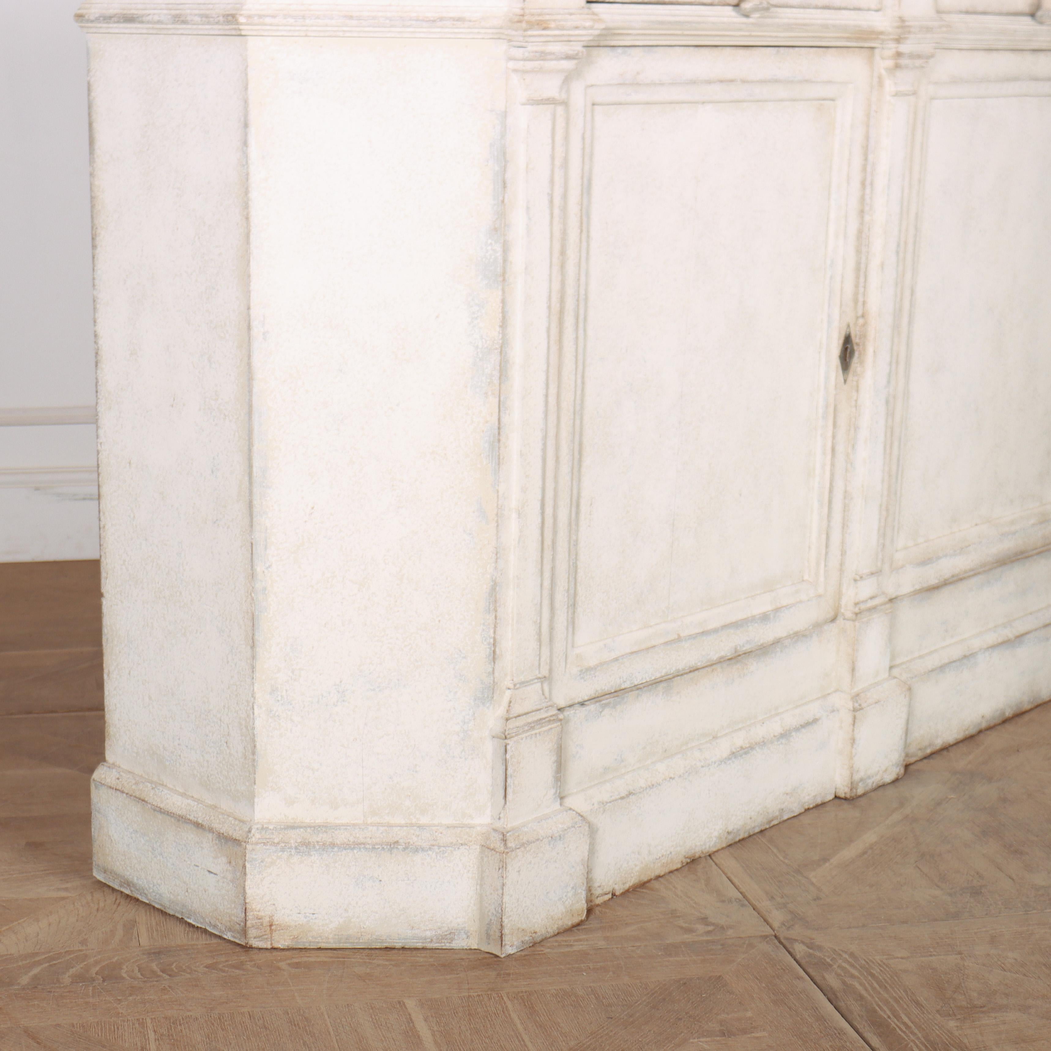 Architectural French Painted Sideboard For Sale 6