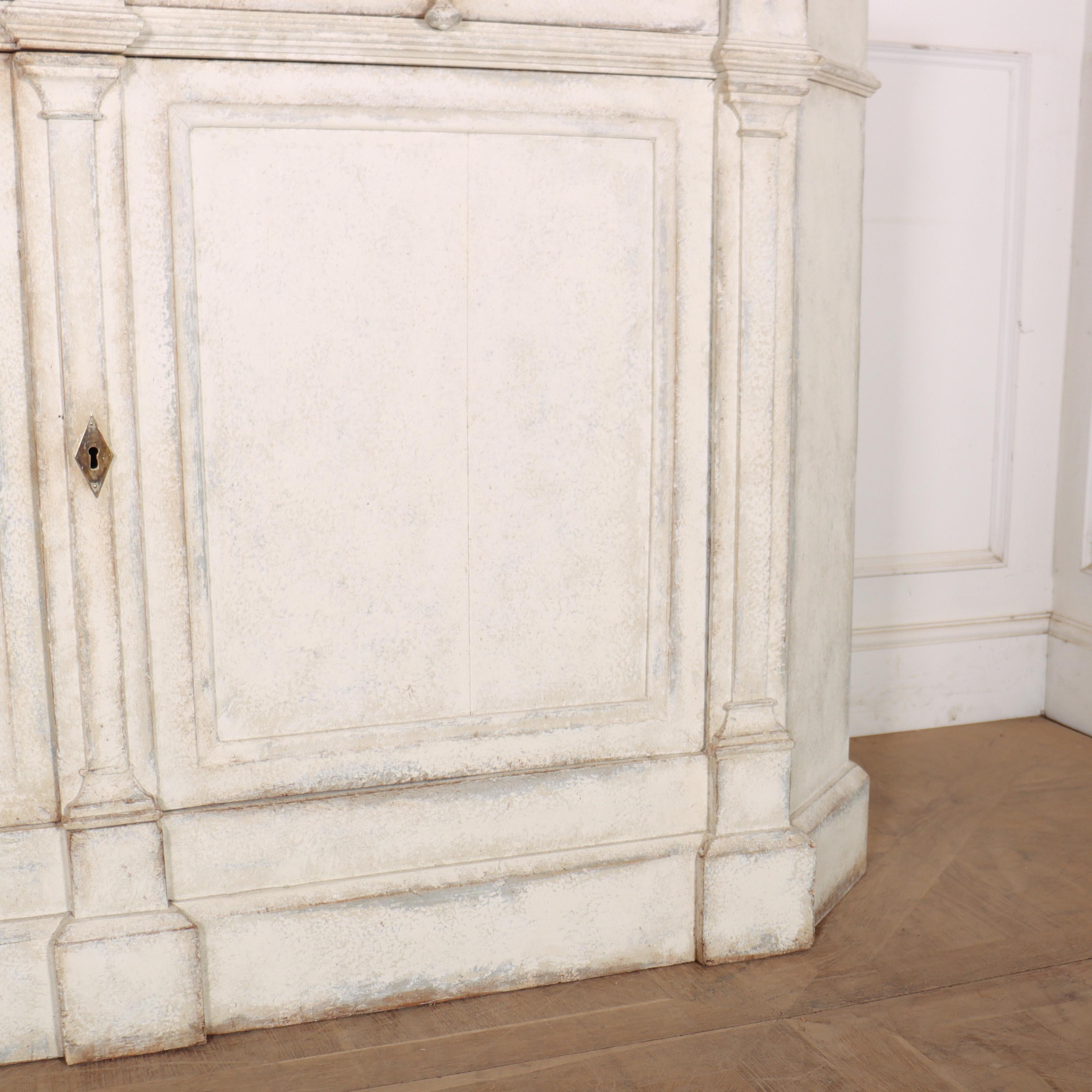 Architectural French Painted Sideboard For Sale 1