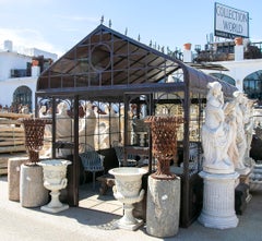 Architectural Garden Structure Large Victorian Iron Greenhouse