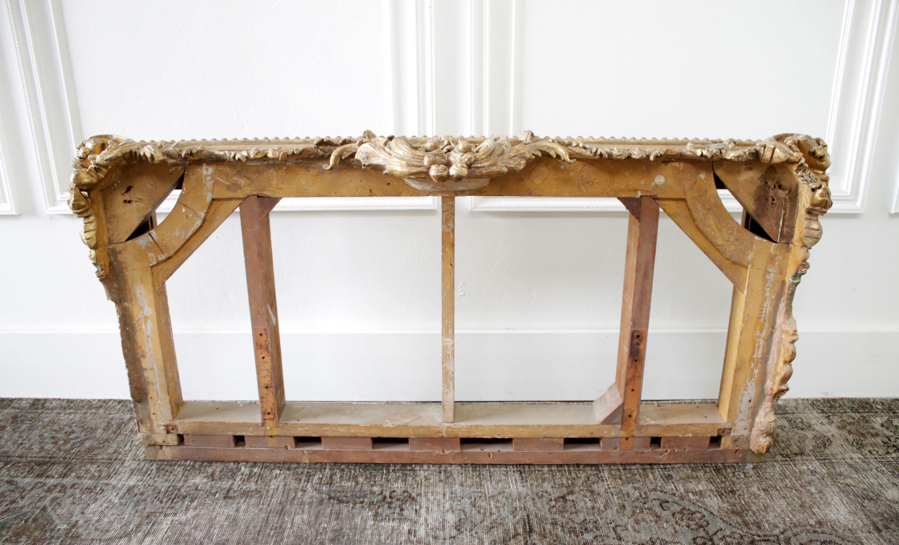 Architectural Giltwood Corona Bed Canopy 2