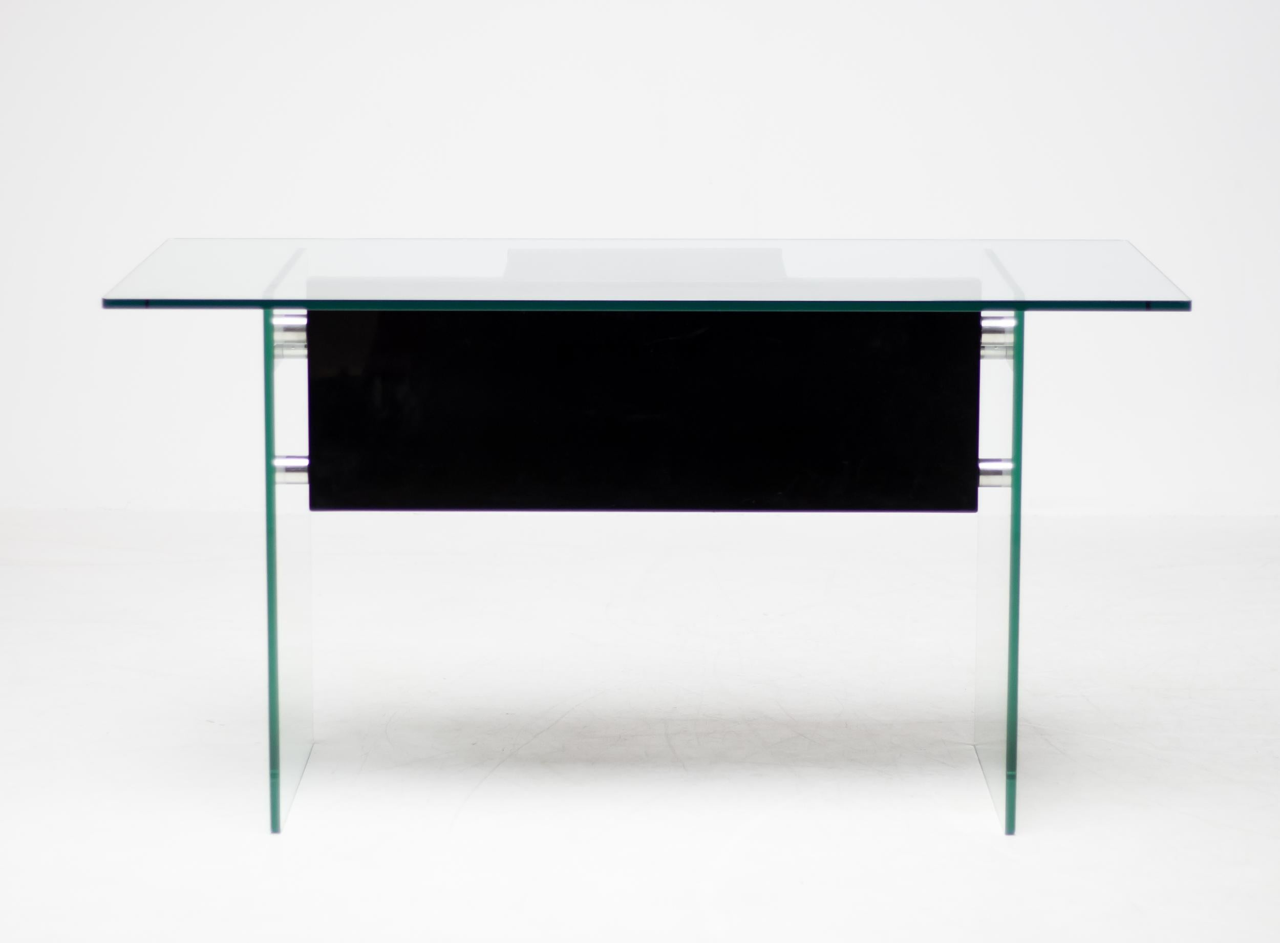 Wood Architectural Glass Desk