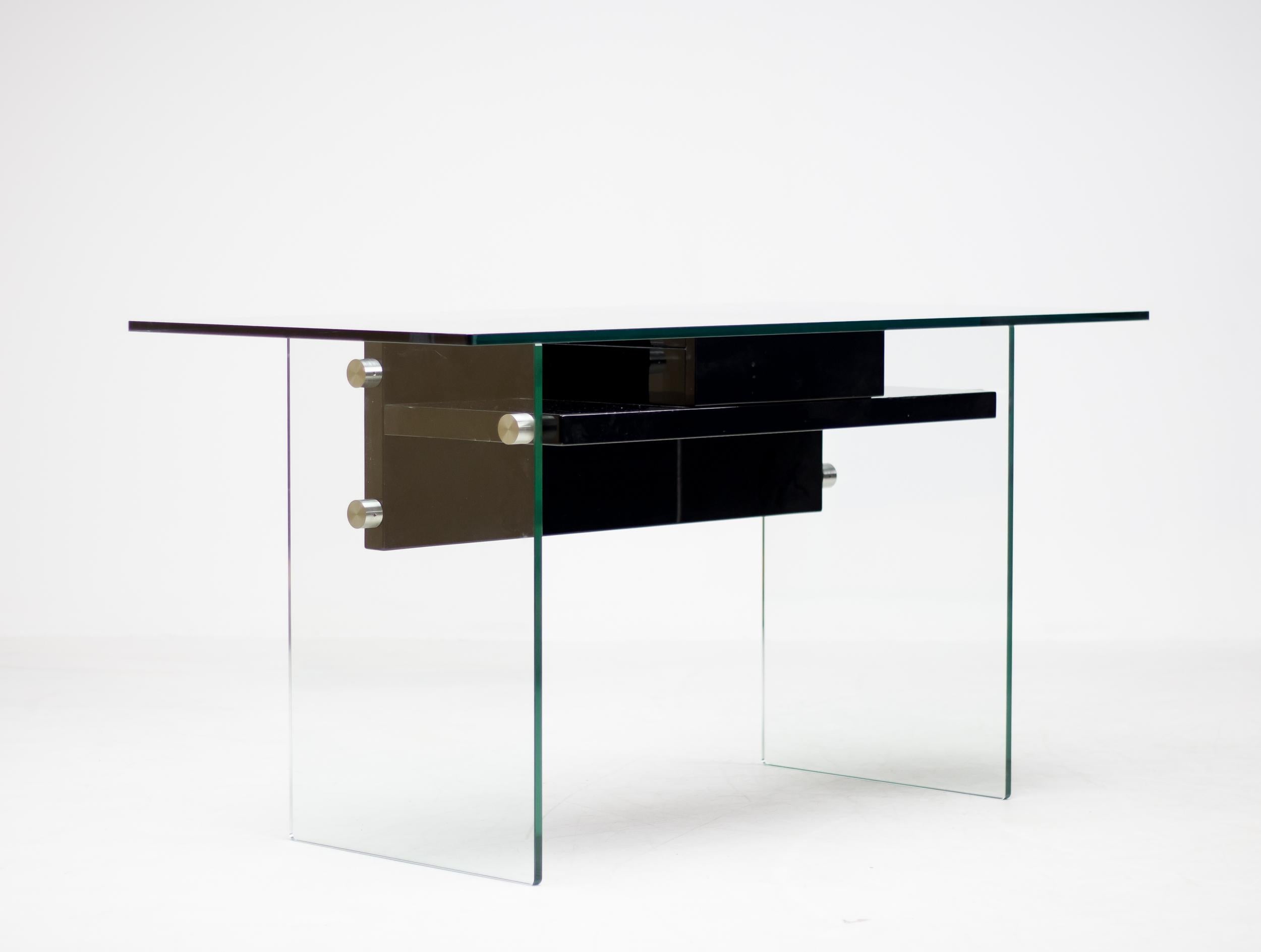 Modern Architectural Glass Desk