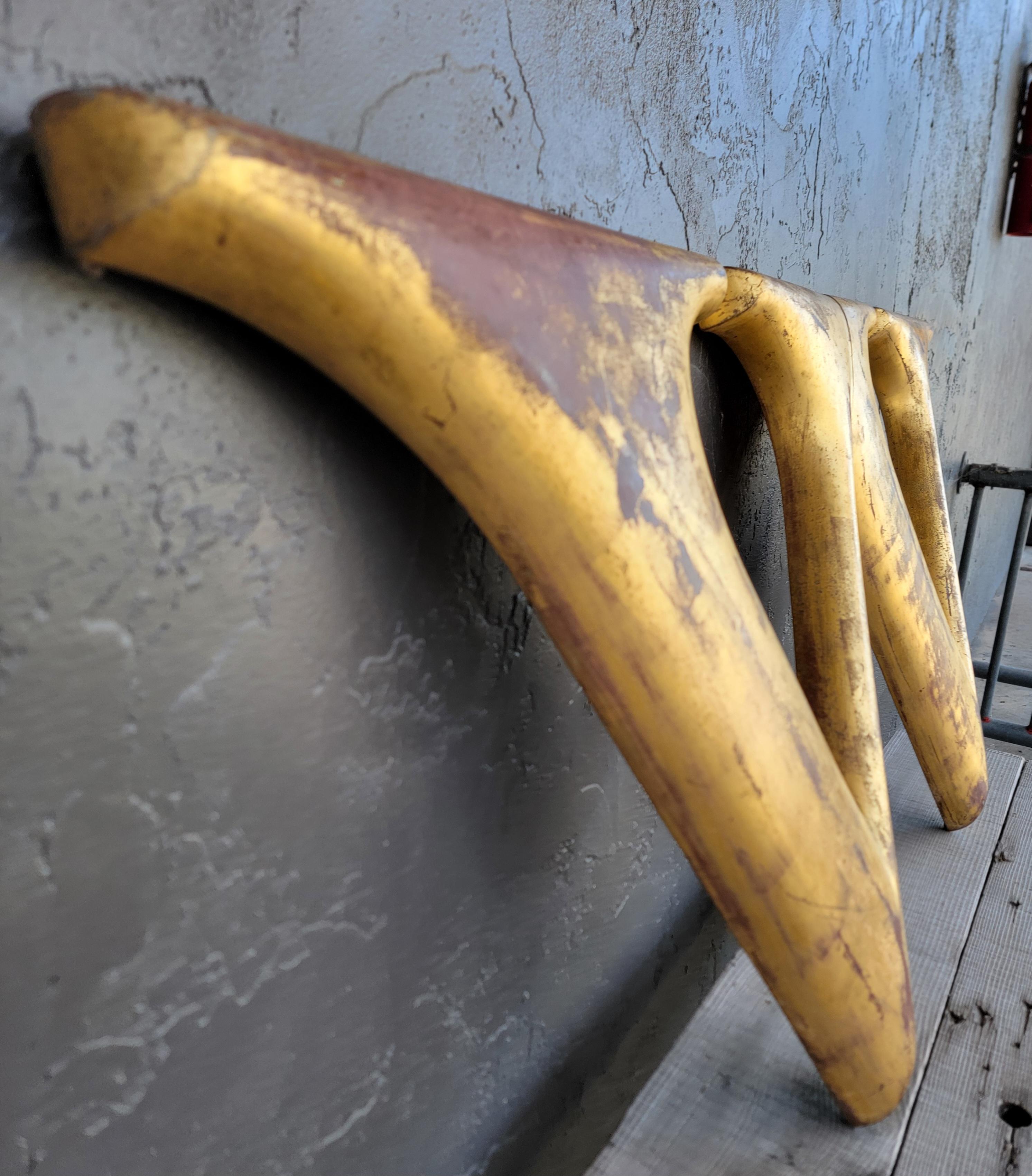 Metal Architectural Gold Leaf Sign Letter 