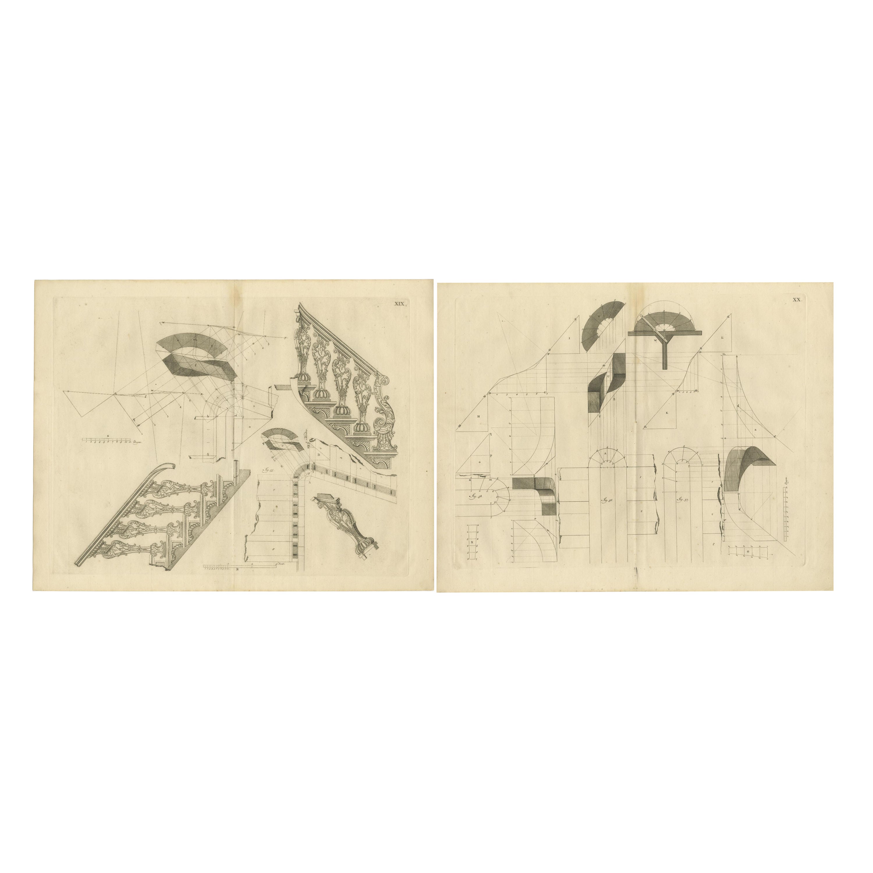 Grace architecturale : Van der Horst's Staircase Artistry, 1739