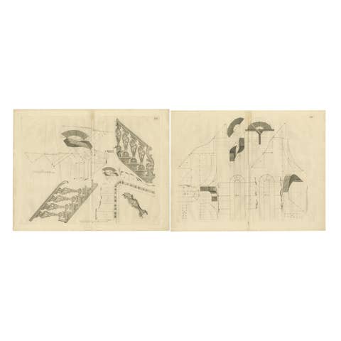 Architectural Grace: Van der Horst's Staircase Artistry, 1739