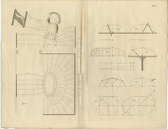 Architectural Grandeur: Van der Horst's Baroque Ornaments, 1739
