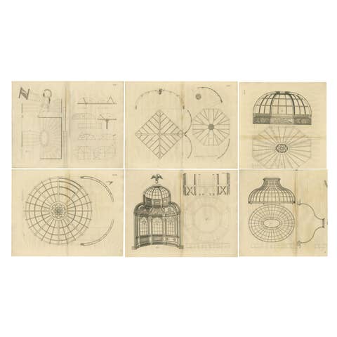 Architectural Grandeur: Van der Horst's Baroque Ornaments, 1739