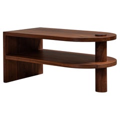 Architectural Handcrafted Walnut Table