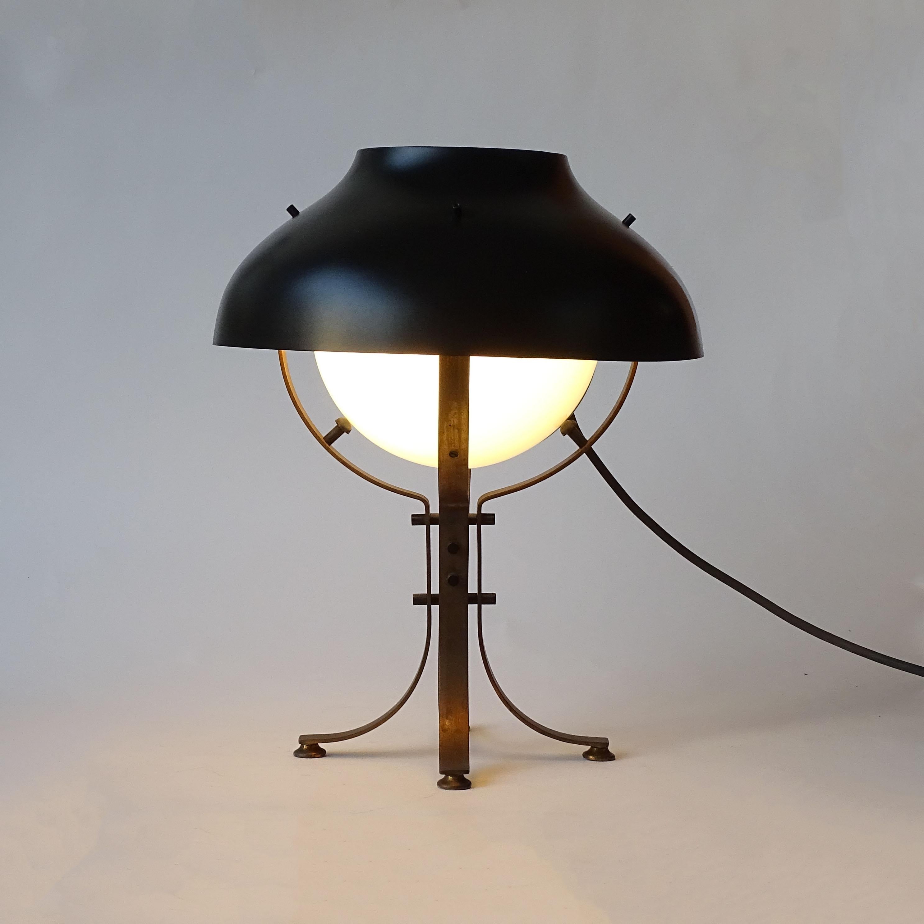 Sciangai Table Lamp in Brass by Greco, Italy 1960s
