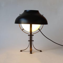 Vintage Sciangai Table Lamp in Brass by Greco, Italy 1960s
