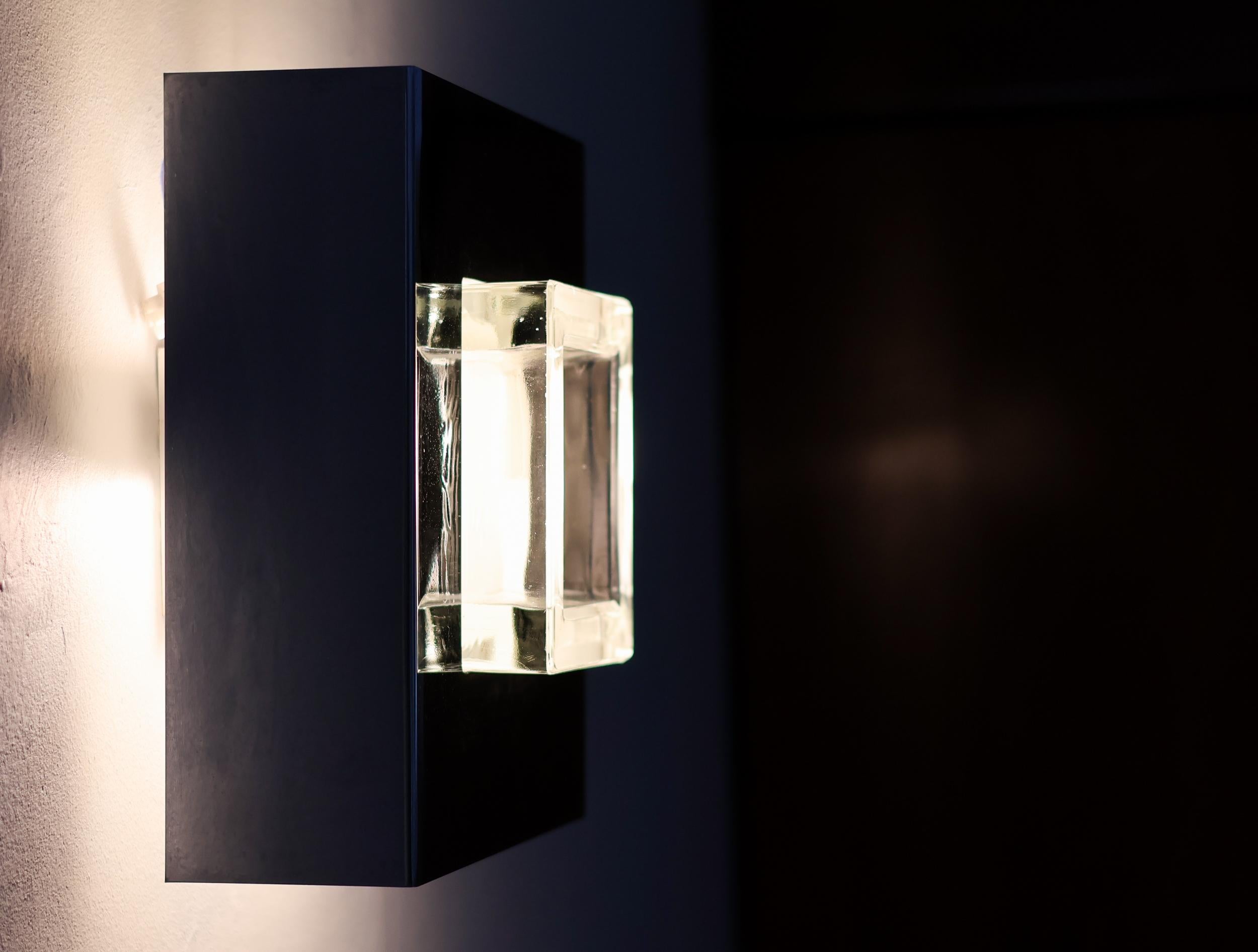 Lampada da parete architettonica italiana in vendita 3