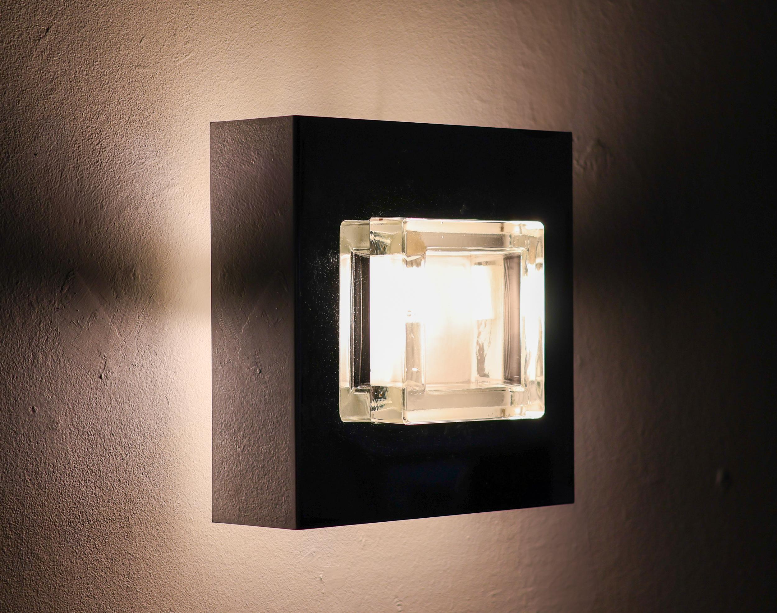 XX secolo Lampada da parete architettonica italiana in vendita