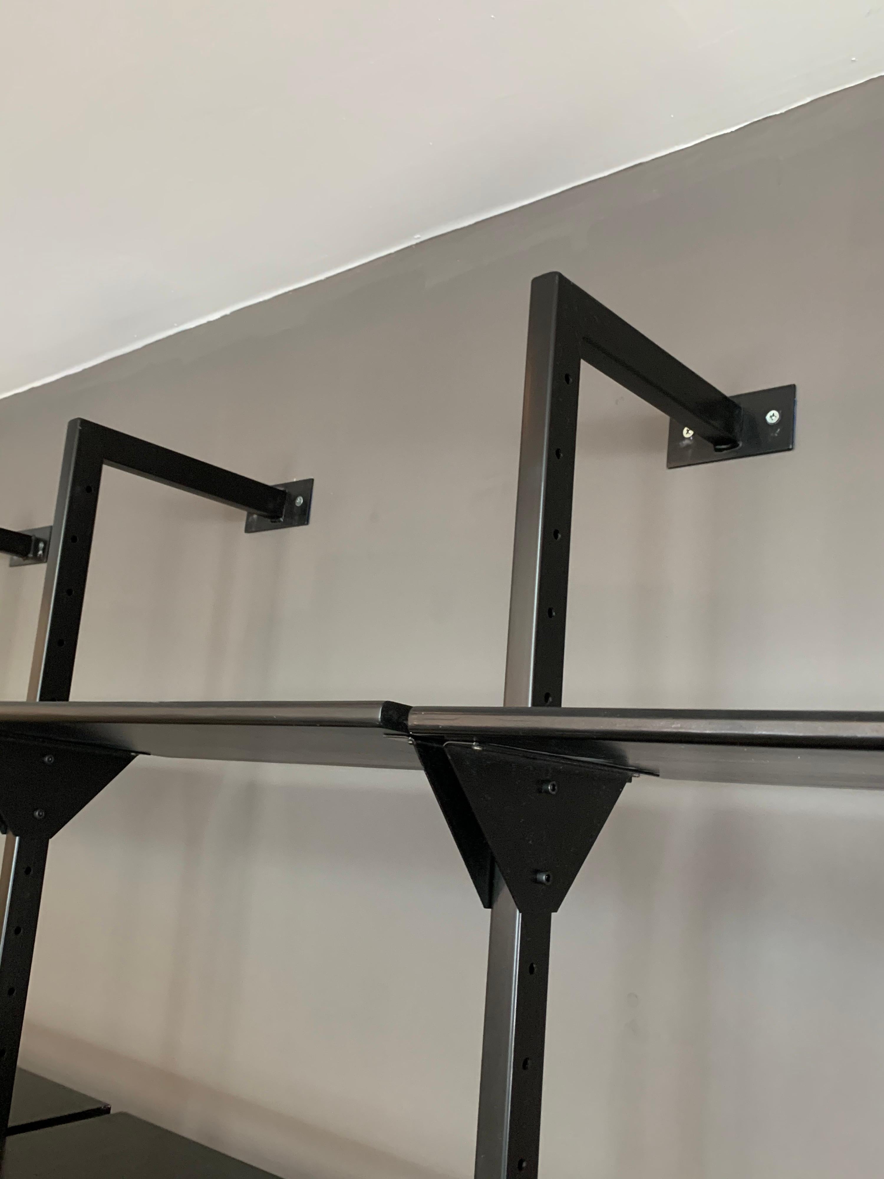 industrial wall mounted shelving