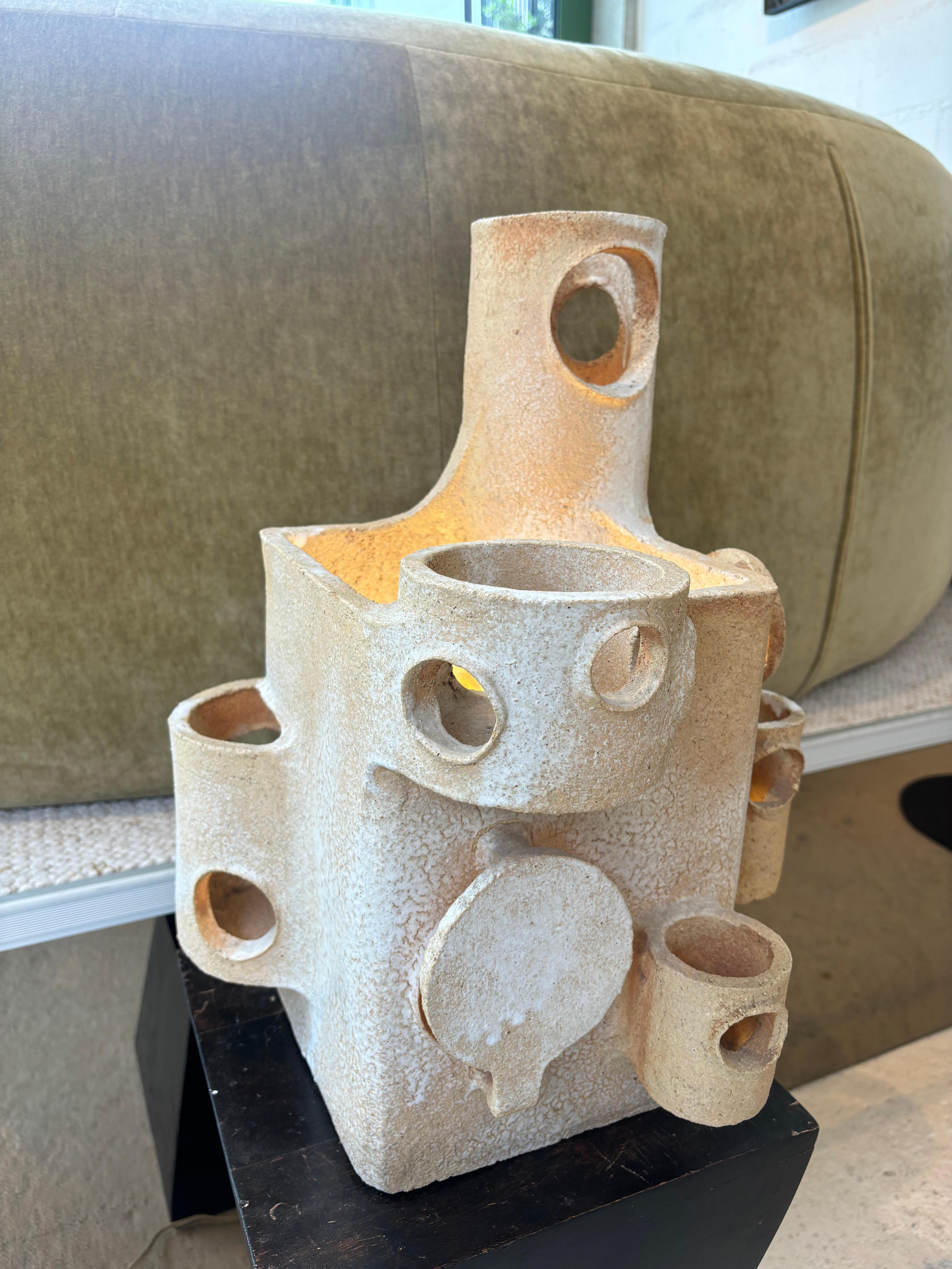 Lampe architecturale de l'Atelier Palegre, pièce unique Excellent état - En vente à SAINT-OUEN-SUR-SEINE, FR