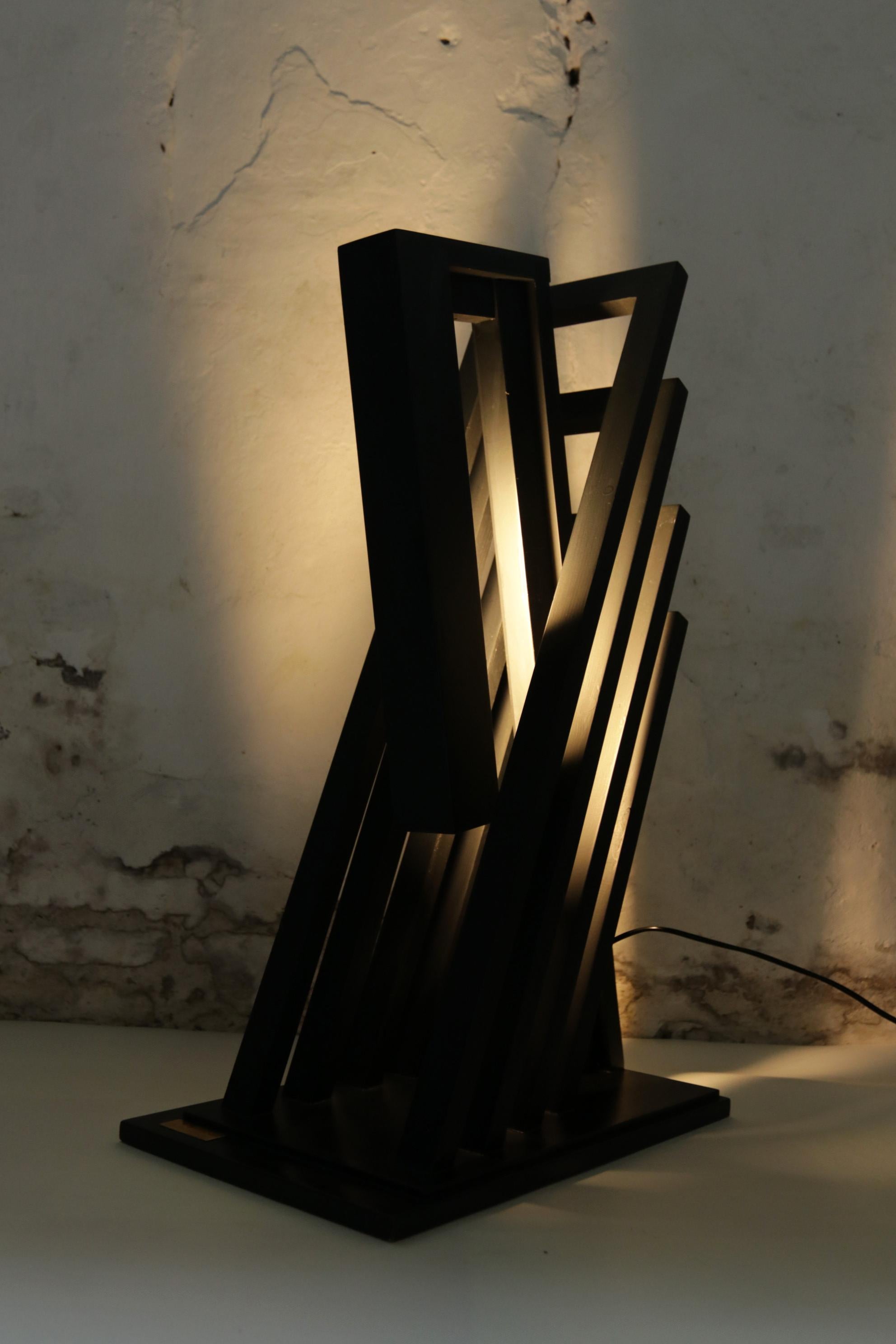 Architectural Lamp from the 80s Fedon R. For Sale 5
