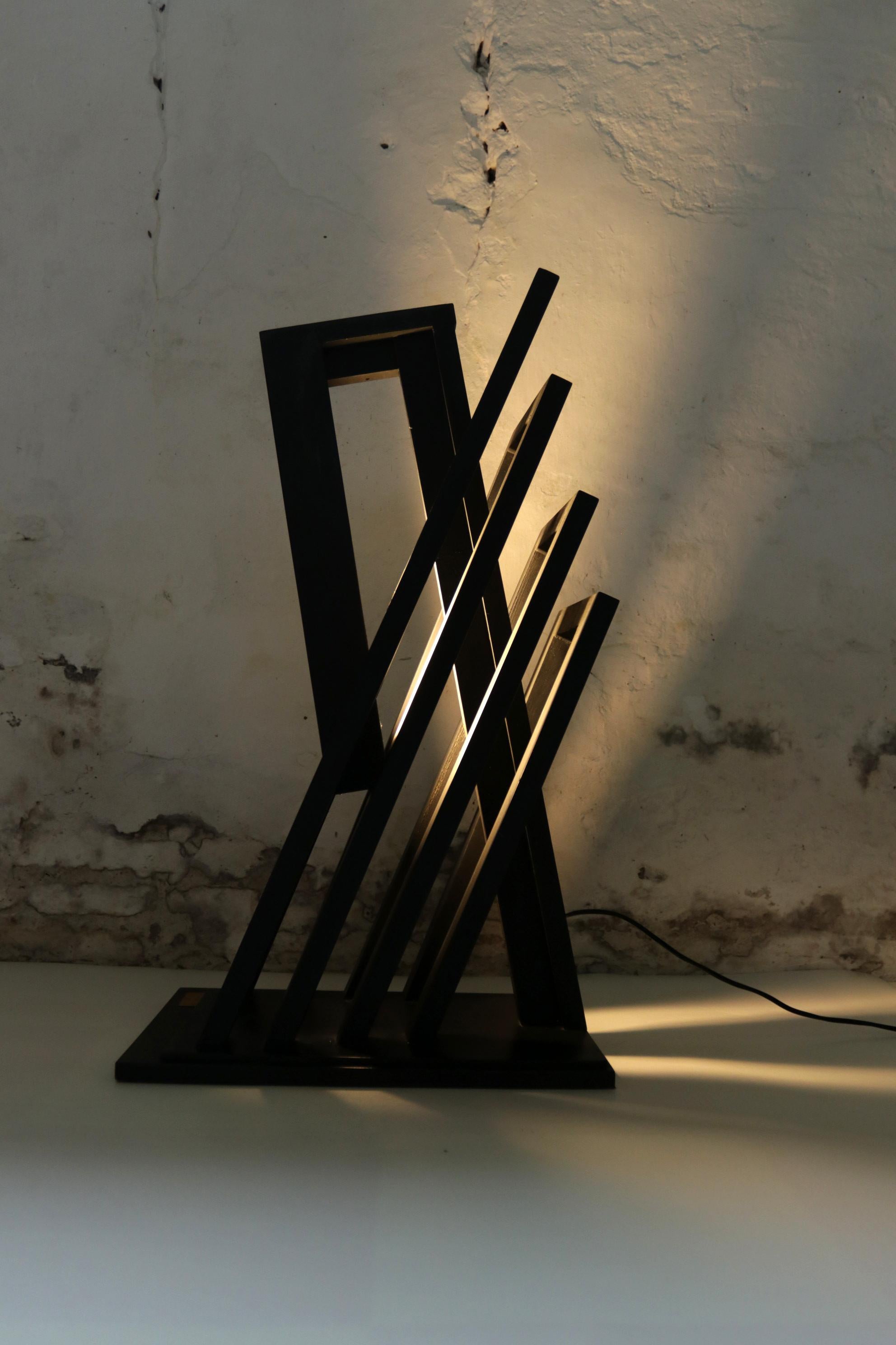 Architectural Lamp from the 80s Fedon R. For Sale 6