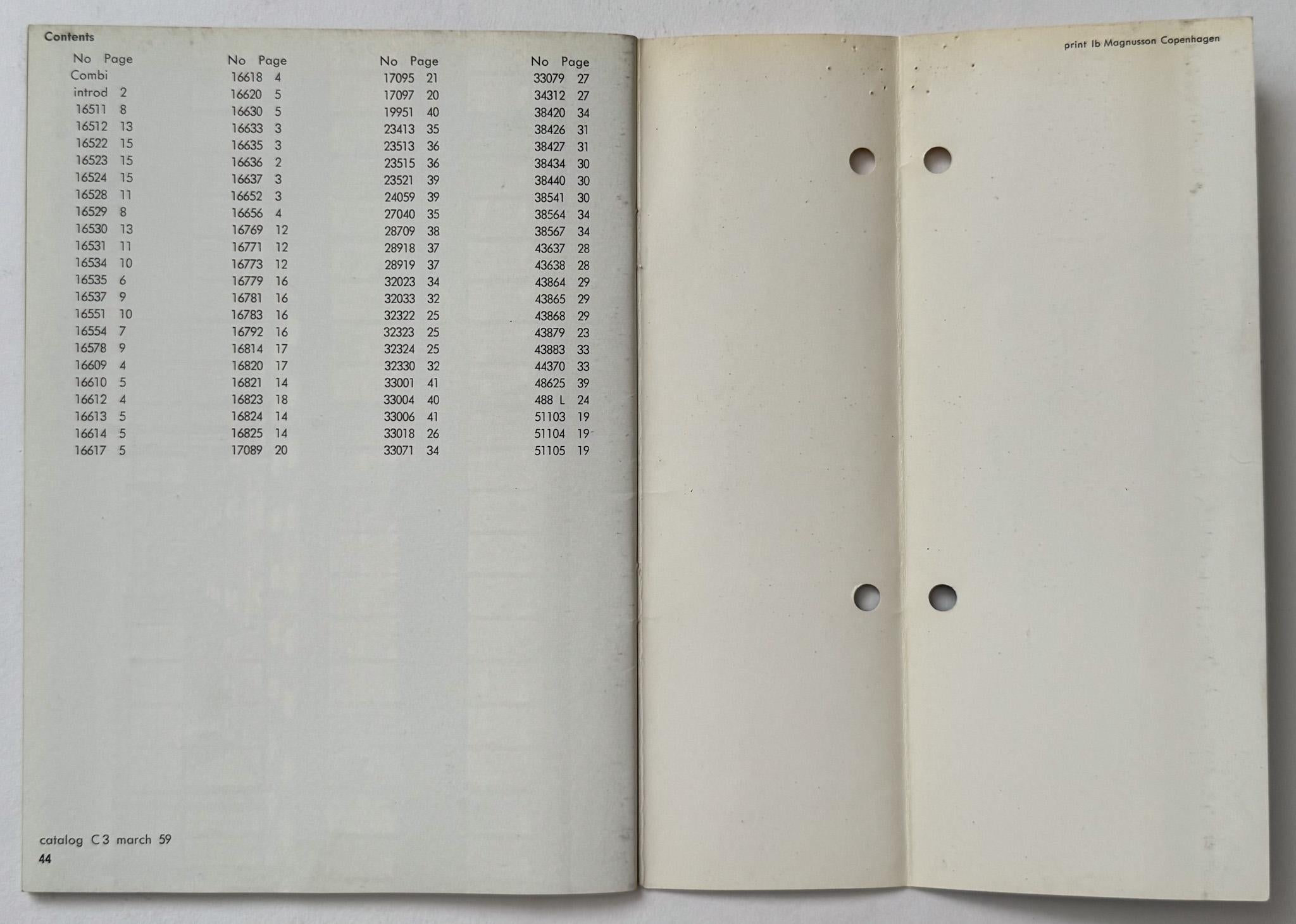 Architectural Lighting Corp. Lighting Catalog (Svend Wohlert/Louis Poulsen) For Sale 1
