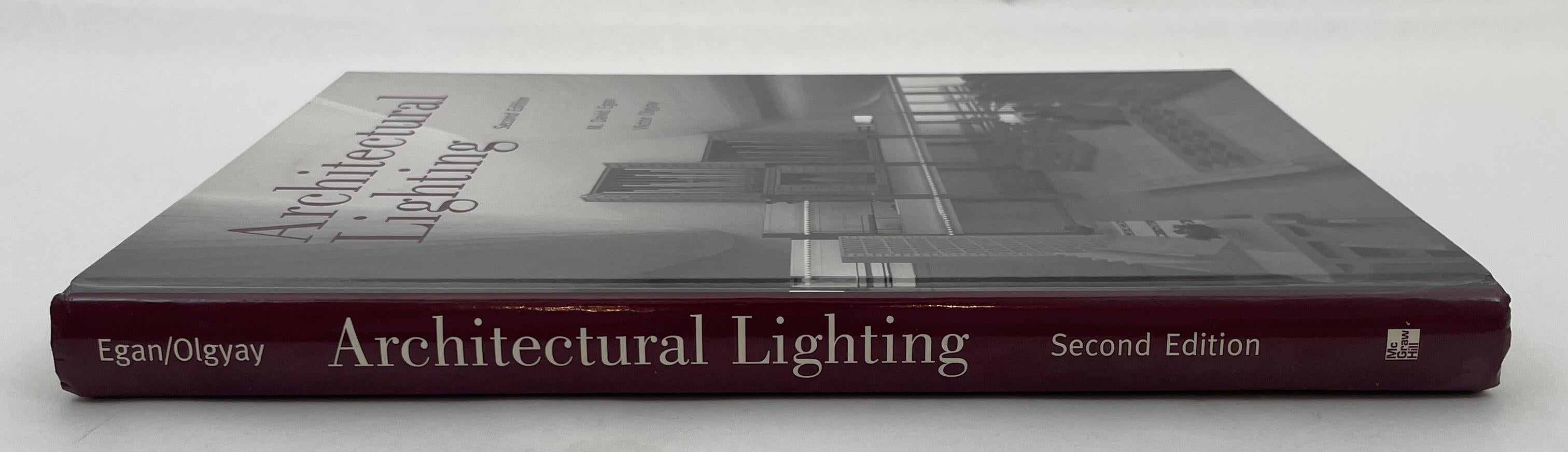 Modern Architectural Lighting Hardcover by M. David Egan and Victor Olgyay For Sale
