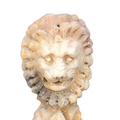 Architectural Lion Head