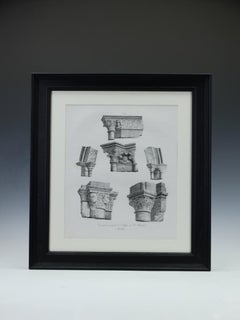 Architectural Lithograph Study: St. Hildebert, Gournay - Fragonard 1822 P 108
