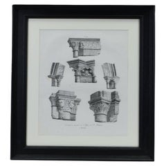 Architectural Lithograph Study: St. Hildebert, Gournay - Fragonard 1822 P 108