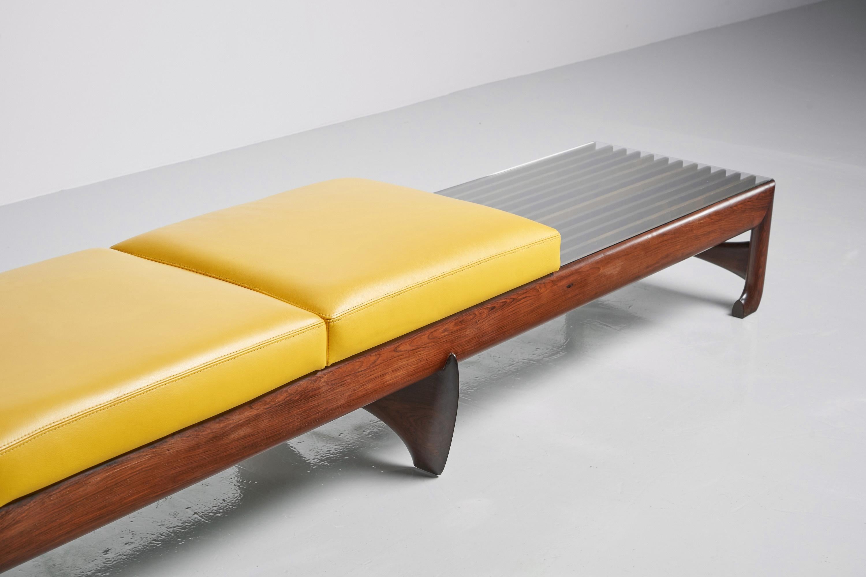 Architectural Long Bench Made in Brazil, 1960 4