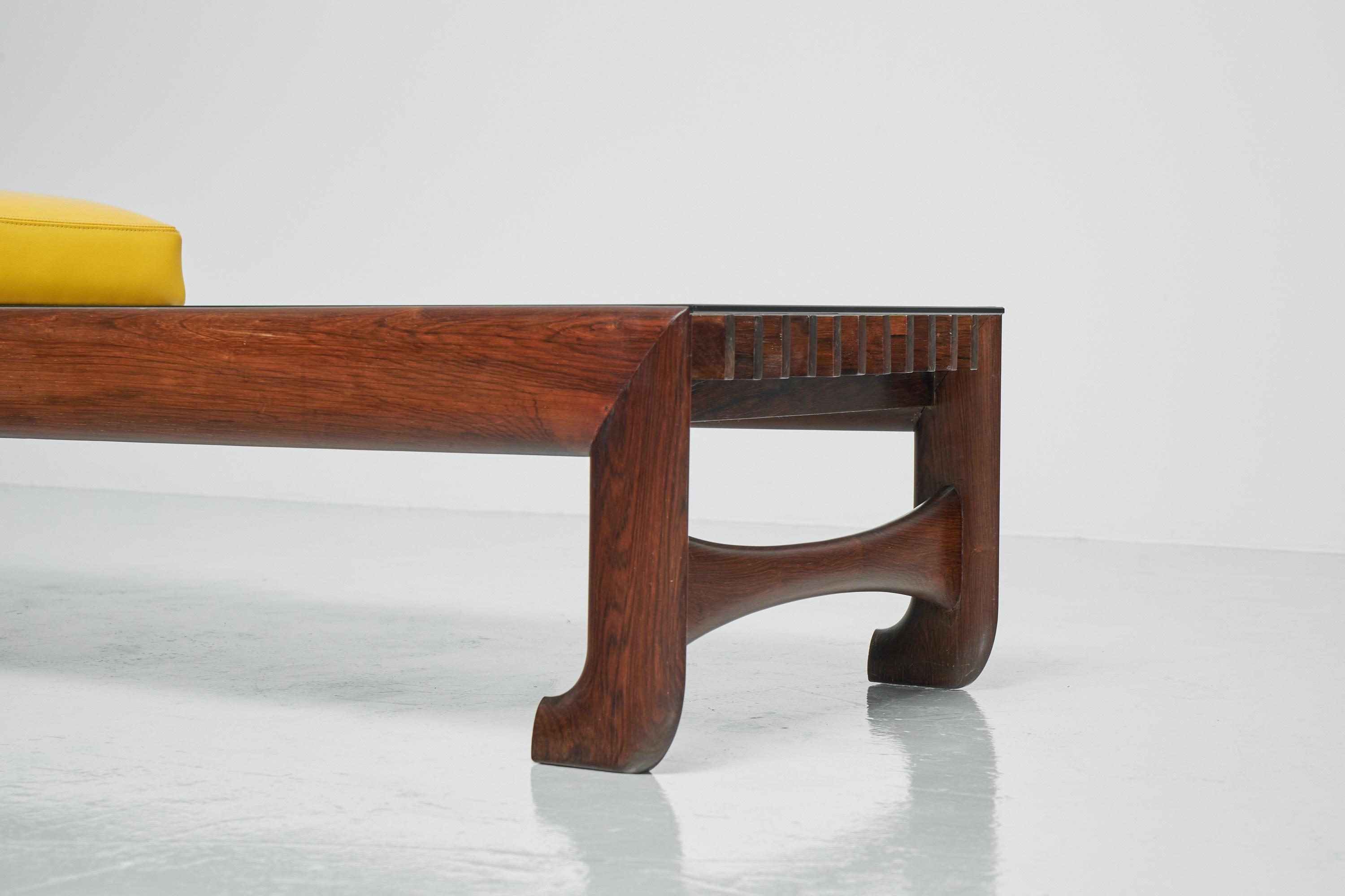 Mid-Century Modern Architectural Long Bench Made in Brazil, 1960