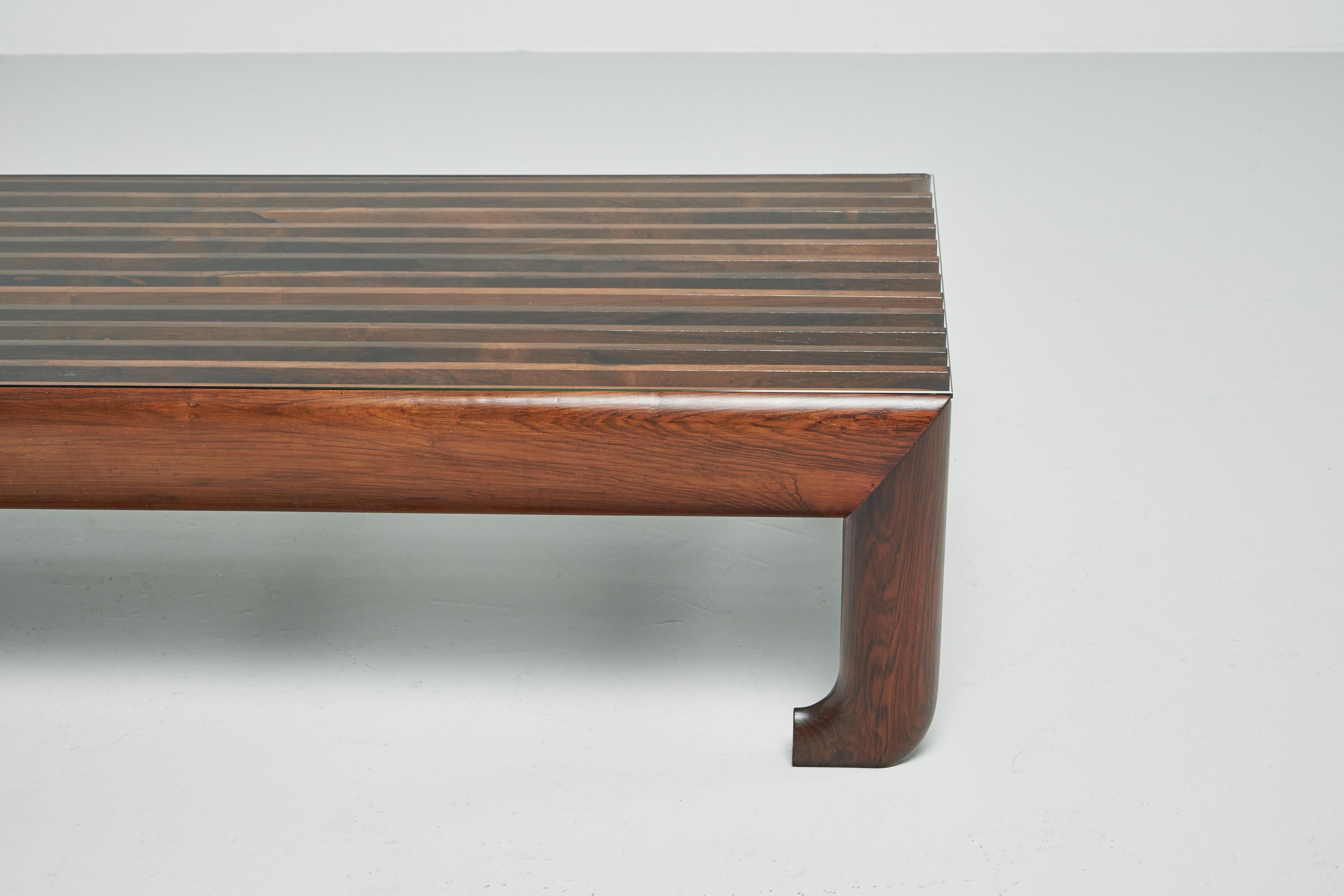 Architectural Long Bench Made in Brazil, 1960 1