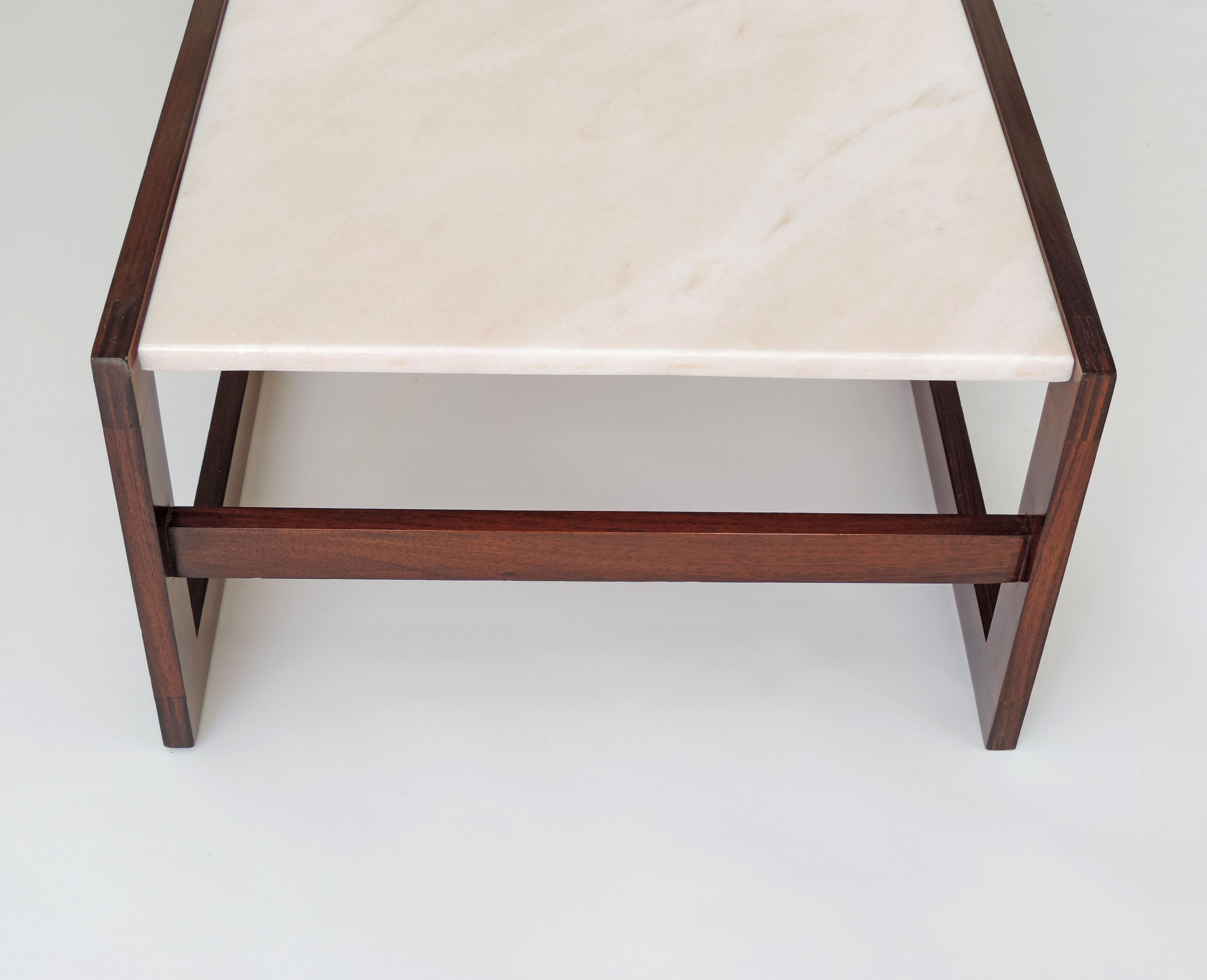 Metà XX secolo Tavolo basso architettonico di Cassina, Italia, anni '60 in vendita