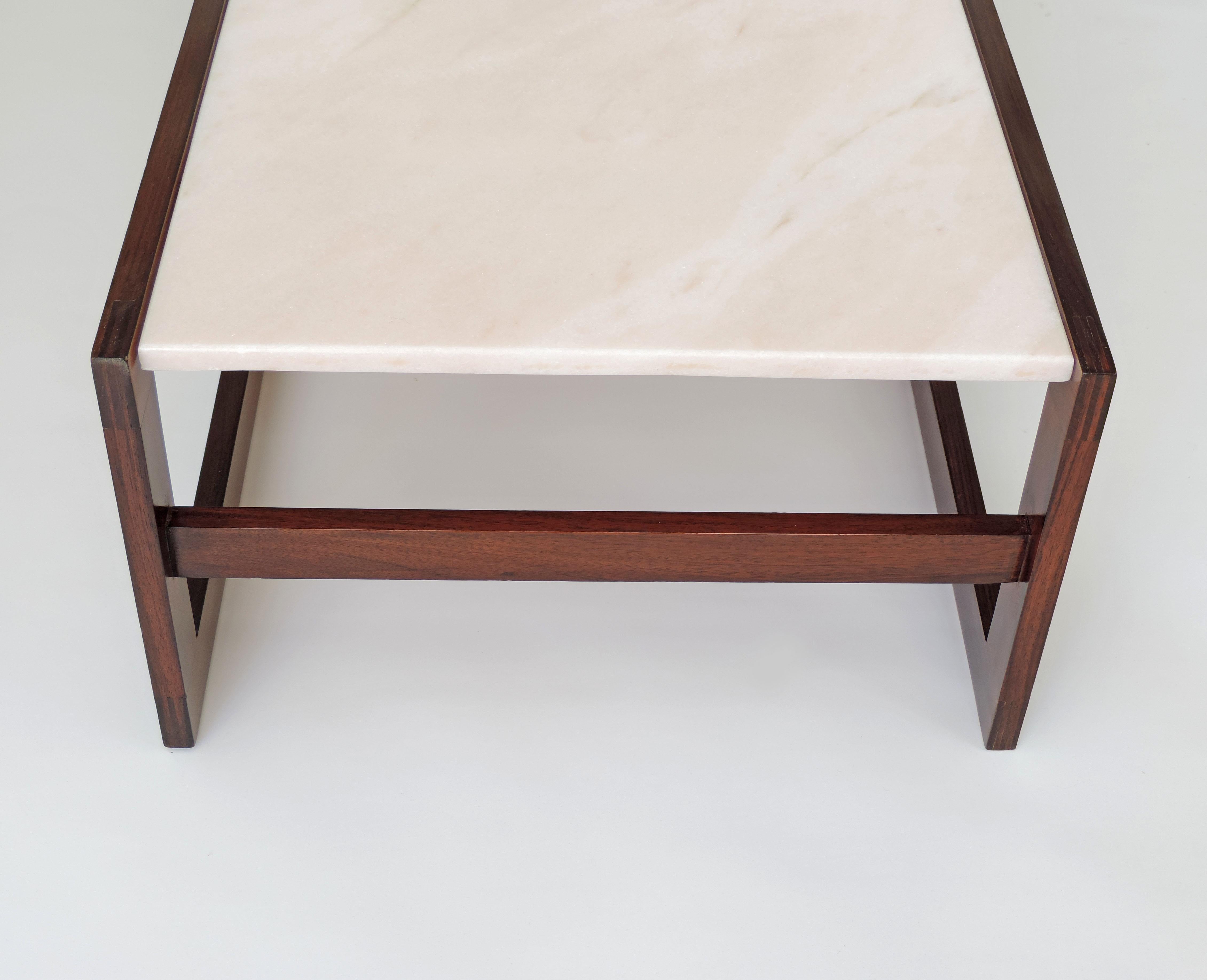 Mid-20th Century Architectural Low Table by Cassina, Italy, 1960s For Sale