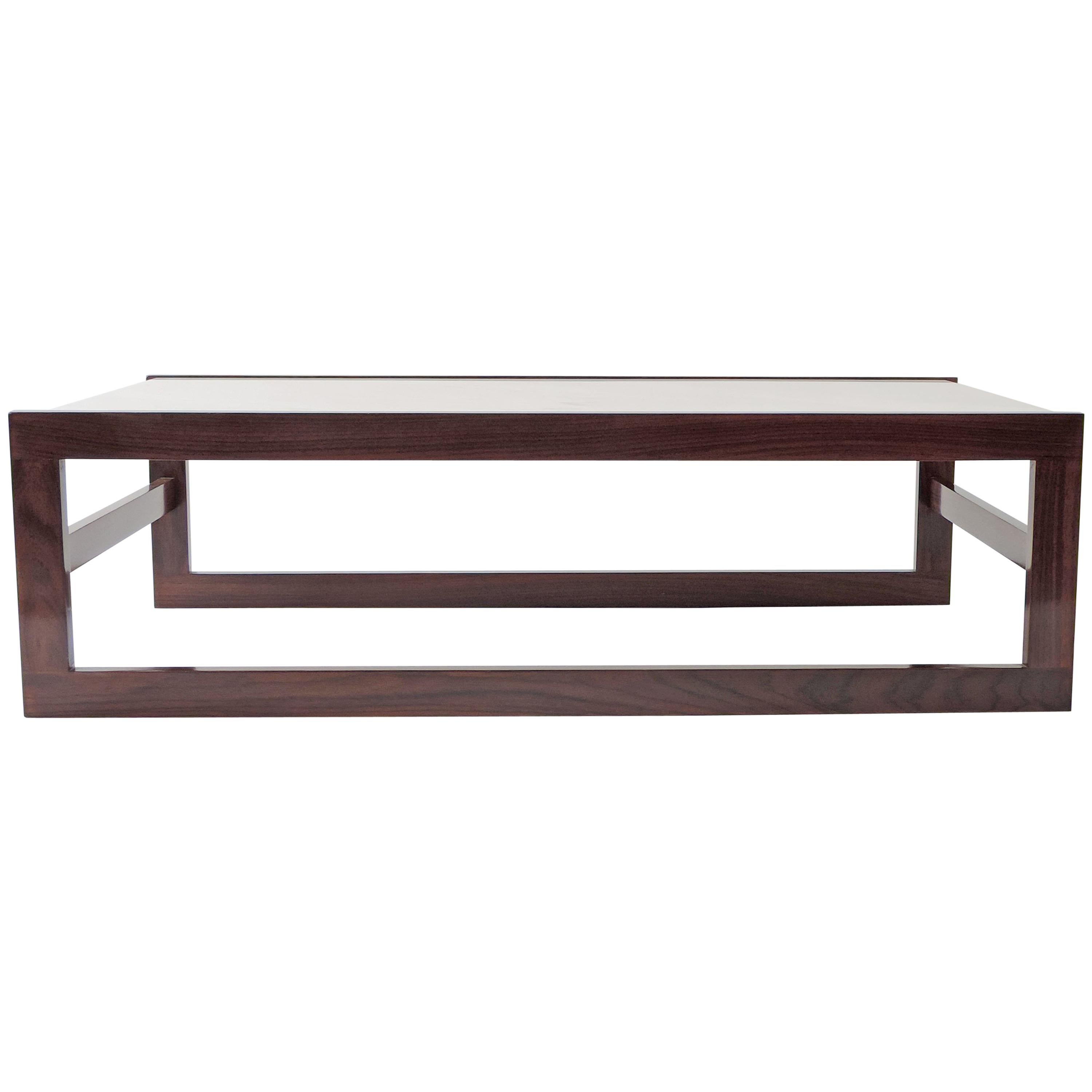 Table basse architecturale de Cassina, Italie, années 1960