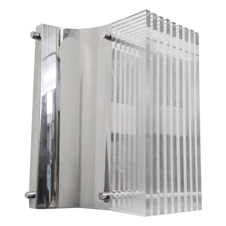 Architectural Lucite Sconce - 8 available