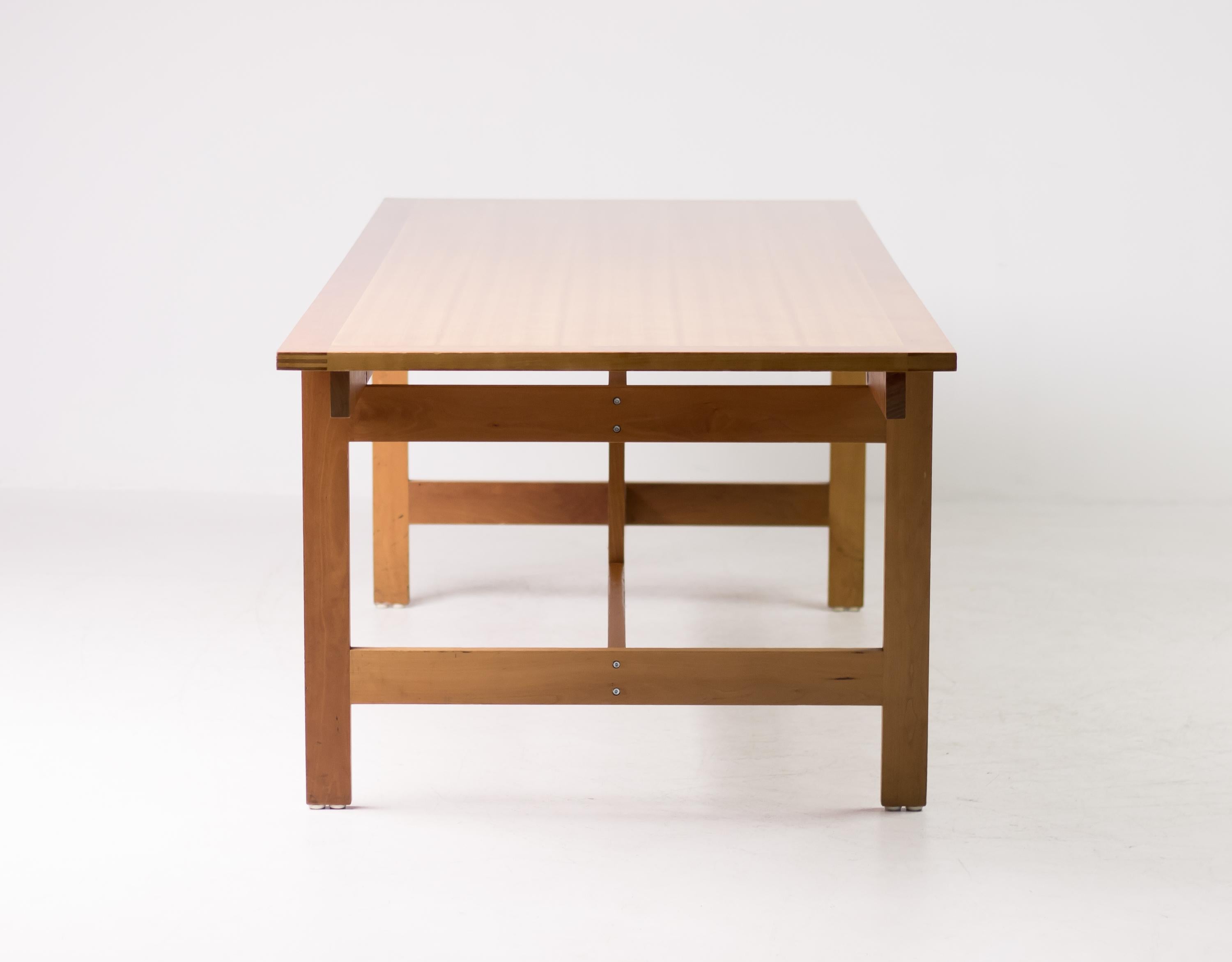 20th Century Architectural M40 Dining Table by Henning Jensen & Torben Valeur