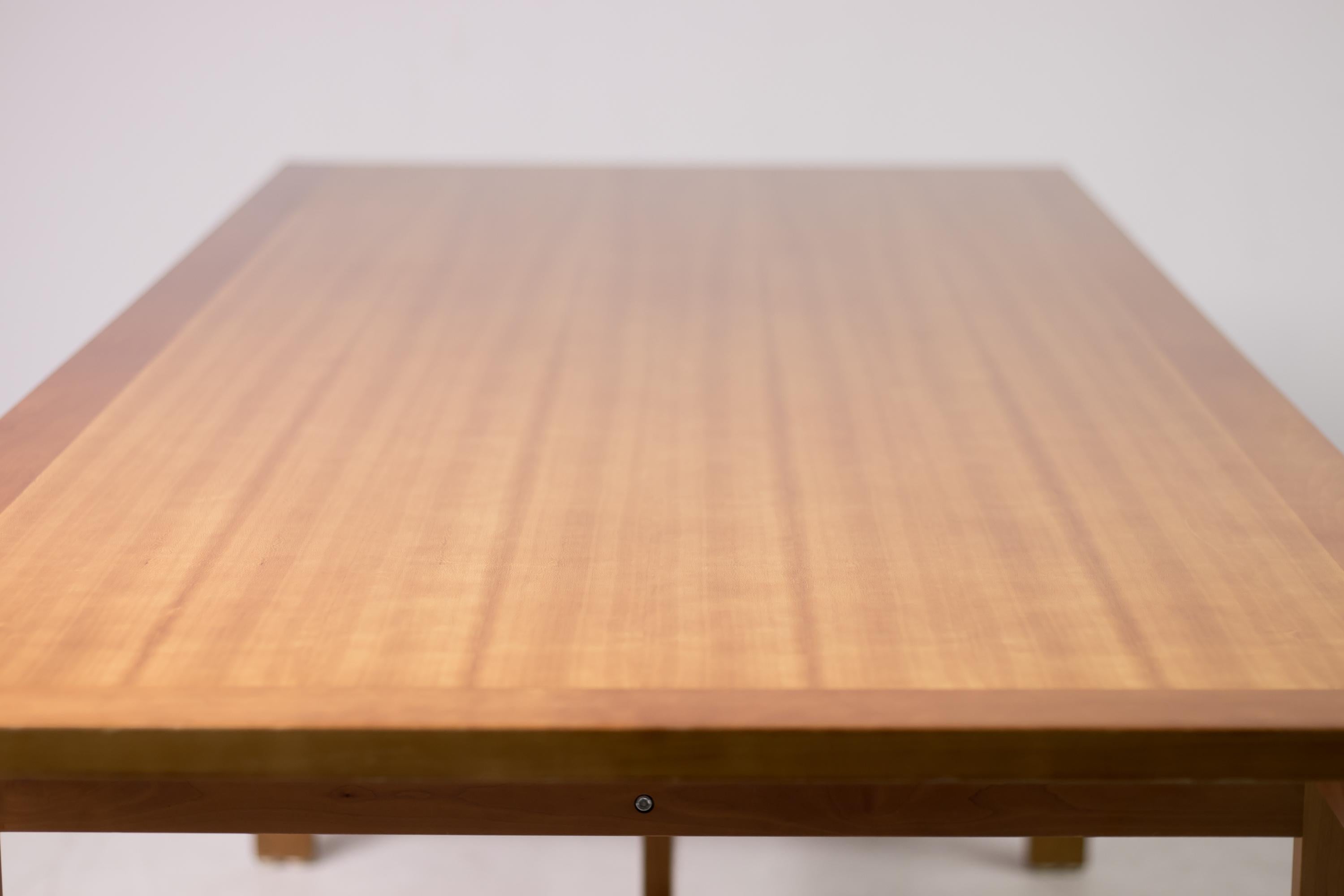 Cherry Architectural M40 Dining Table by Henning Jensen & Torben Valeur