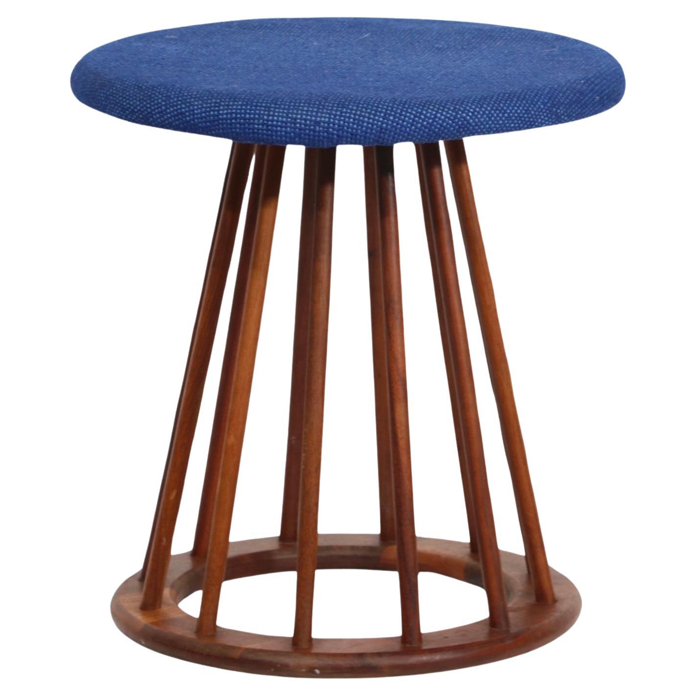 Architectural  Mid Century Arthur Umanoff Stool c 1960's For Sale