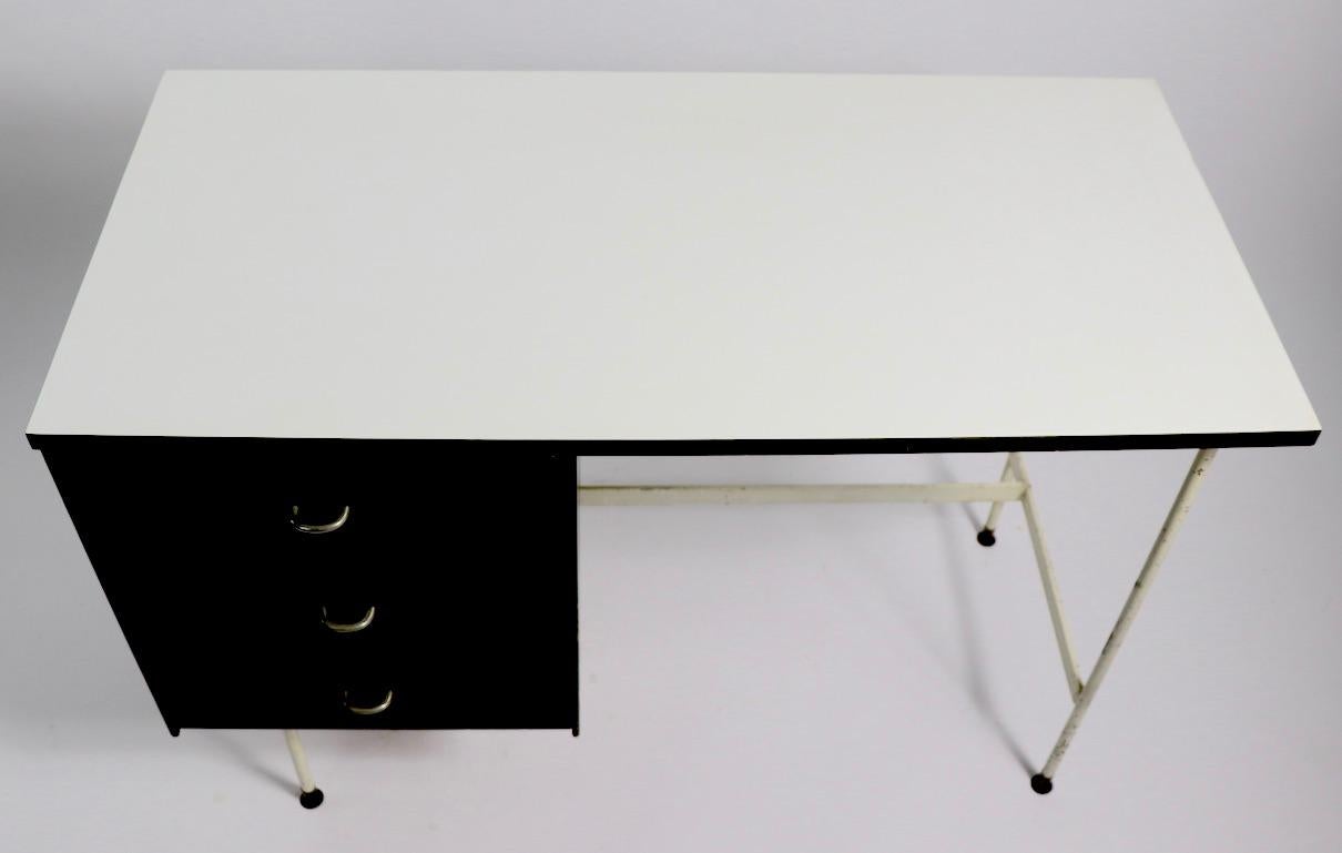 Architectural Mid Century Desk by Thonet 5