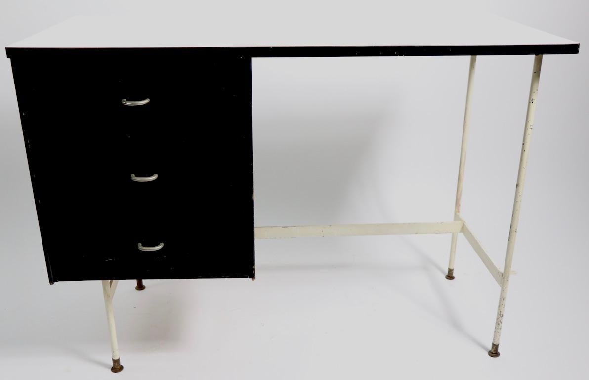 Architectural Mid Century Desk by Thonet 6