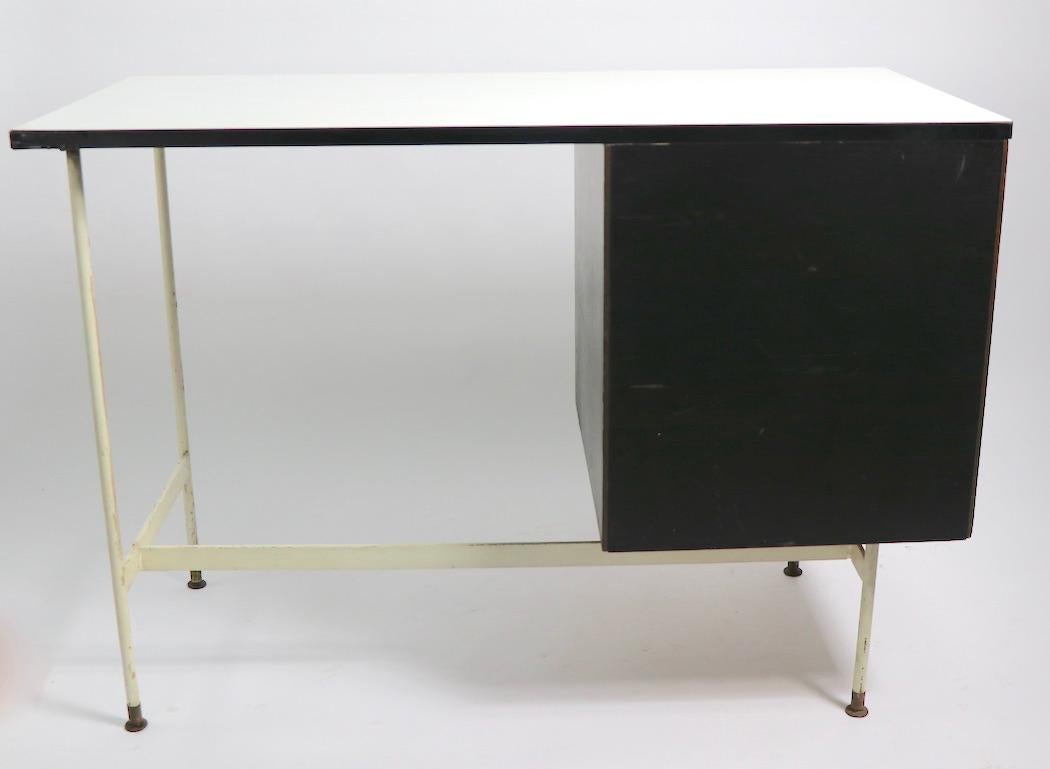 Architectural Mid Century Desk by Thonet 9
