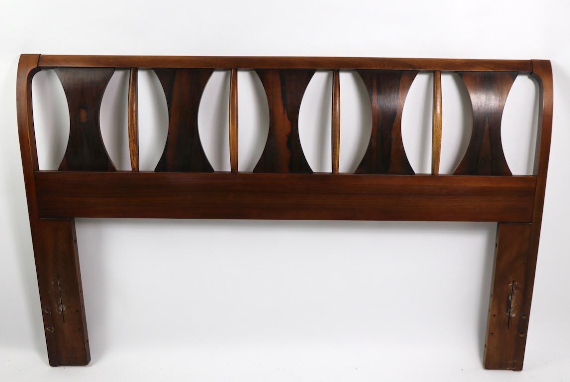 American Architectural Mid Century  Headboard Perspecta by Kent Coffey